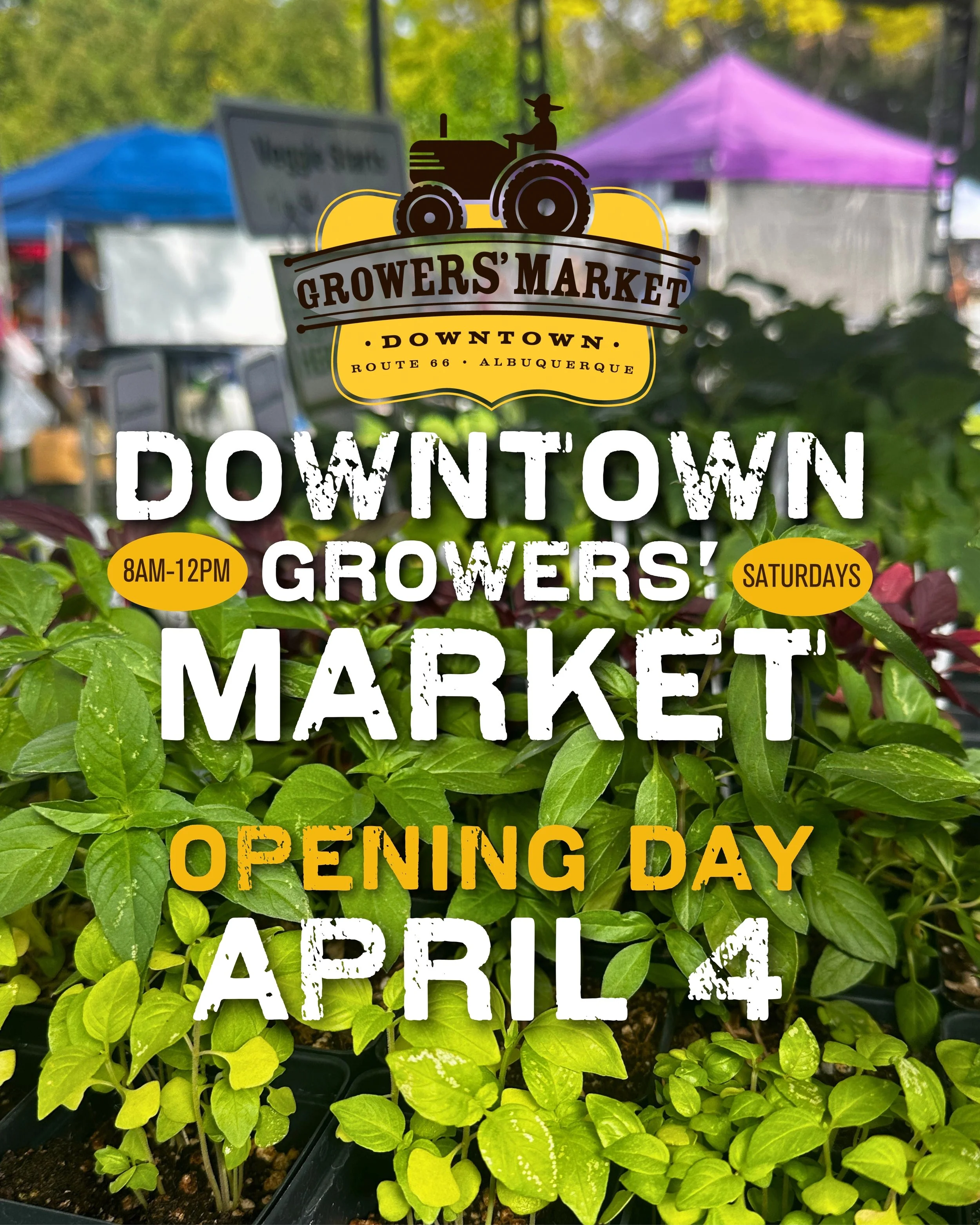 Downtown Growers' Market Opening DAy