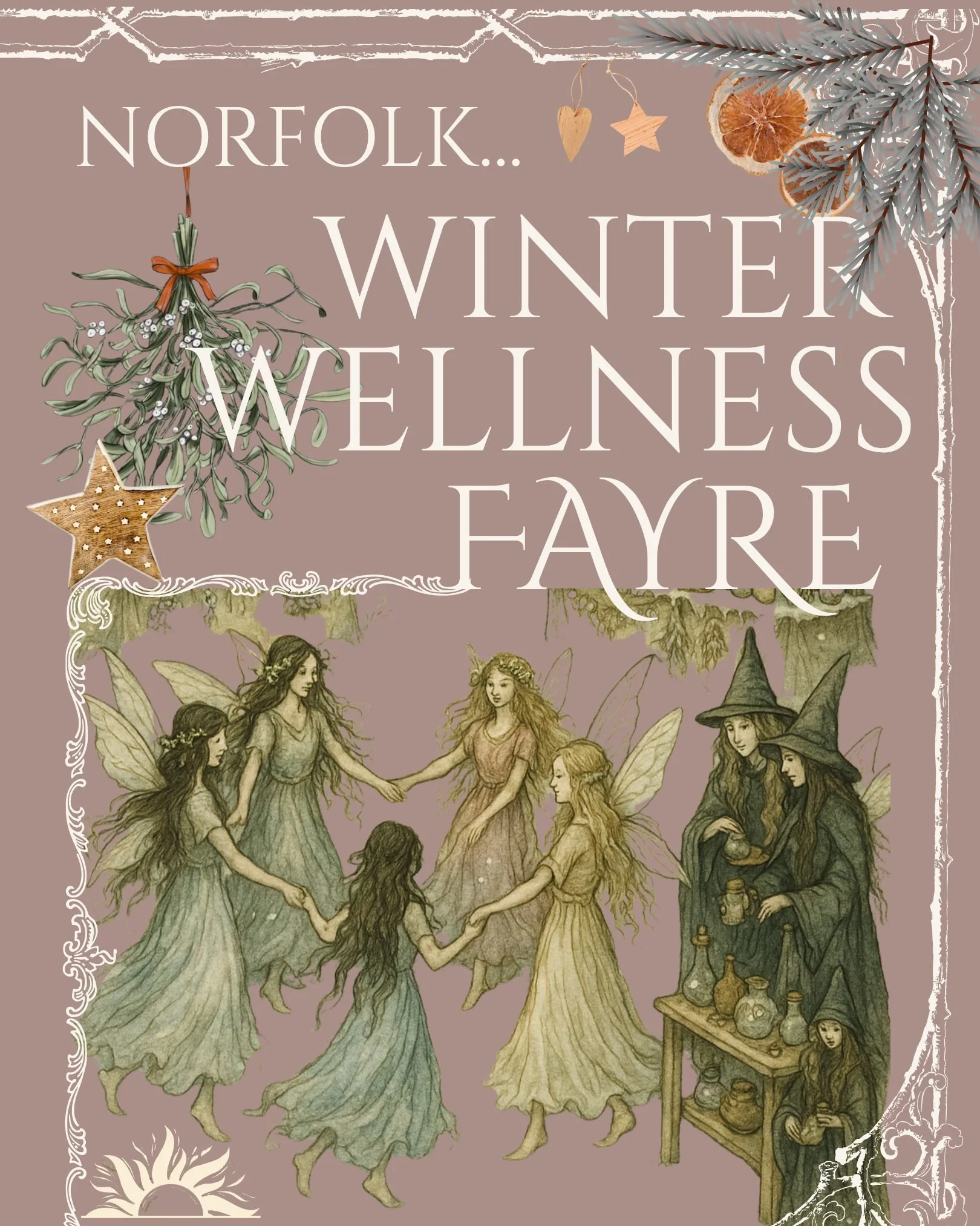✨ Norfolk’s Winter Wellness Fayre at SunFyr Barns ✨
Picture this: the barns aglow with fairy lights, cosy corners draped in blankets, the scent of mulled spices, and the gentle sound of live music in the background. 🌙
On Sunday 16th November