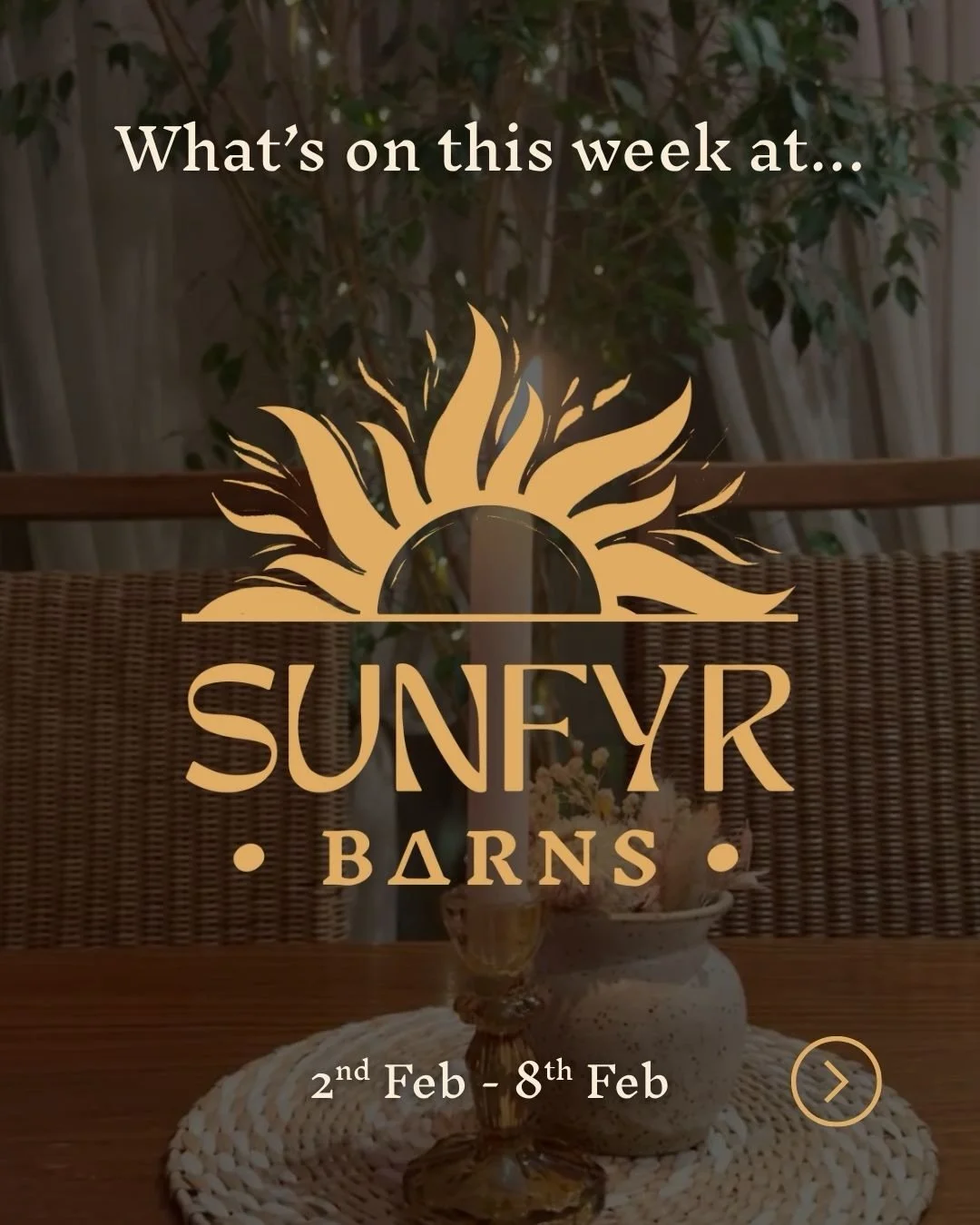 Hello February ✨

As we move into the first full week of February, we&rsquo;re still embracing the rhythm of winter - slower mornings, softer movement, and spaces that help you breathe a little deeper.

From nourishing yoga and qigong to our Super Ki