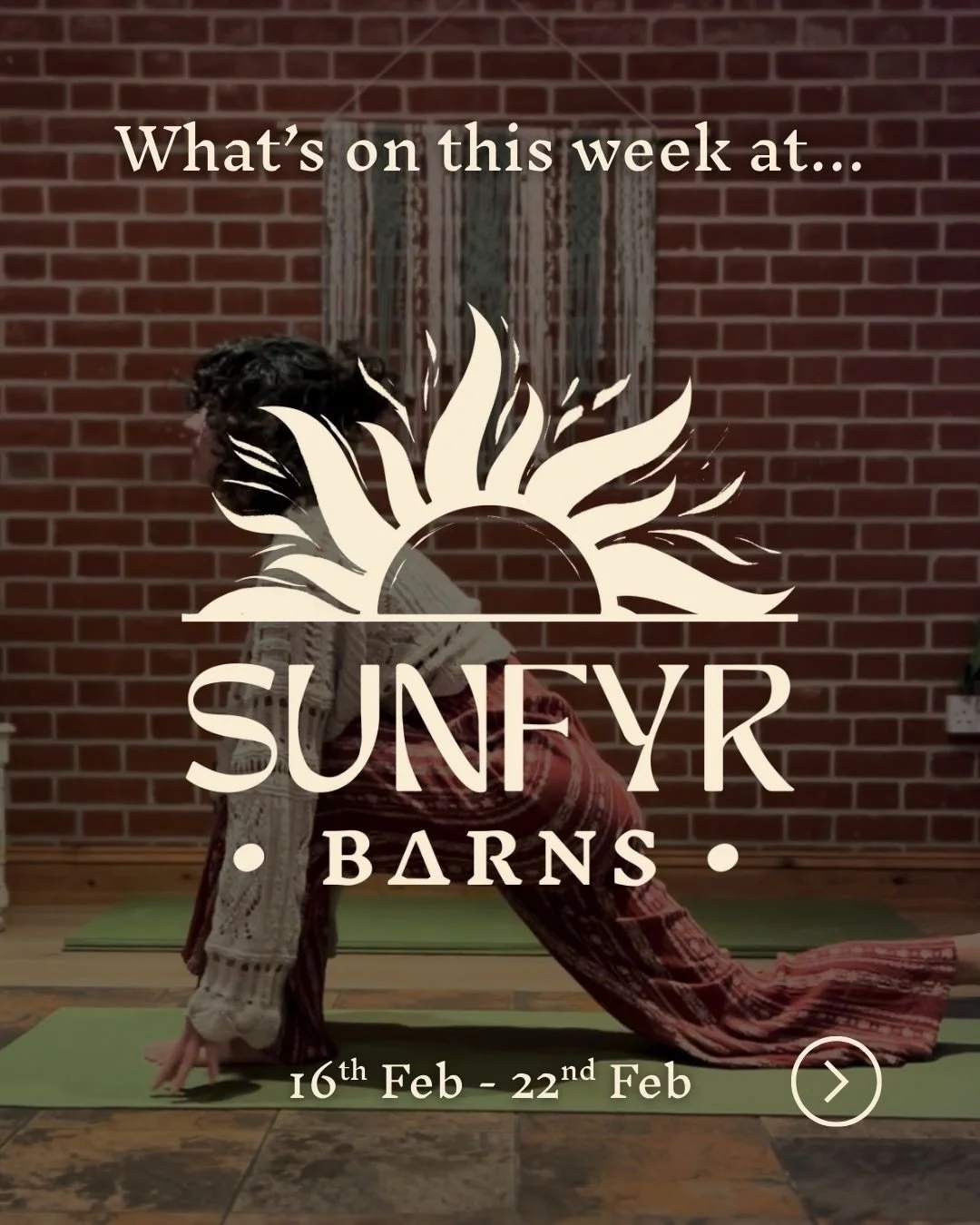 Half term has arrived, and the barns are full of warm, creative, family-friendly moments ✨

Alongside our usual weekly classes, we have some beautiful offerings for little ones and their grown-ups - from Paint &amp; Plant crafts in the caf&eacute;, t