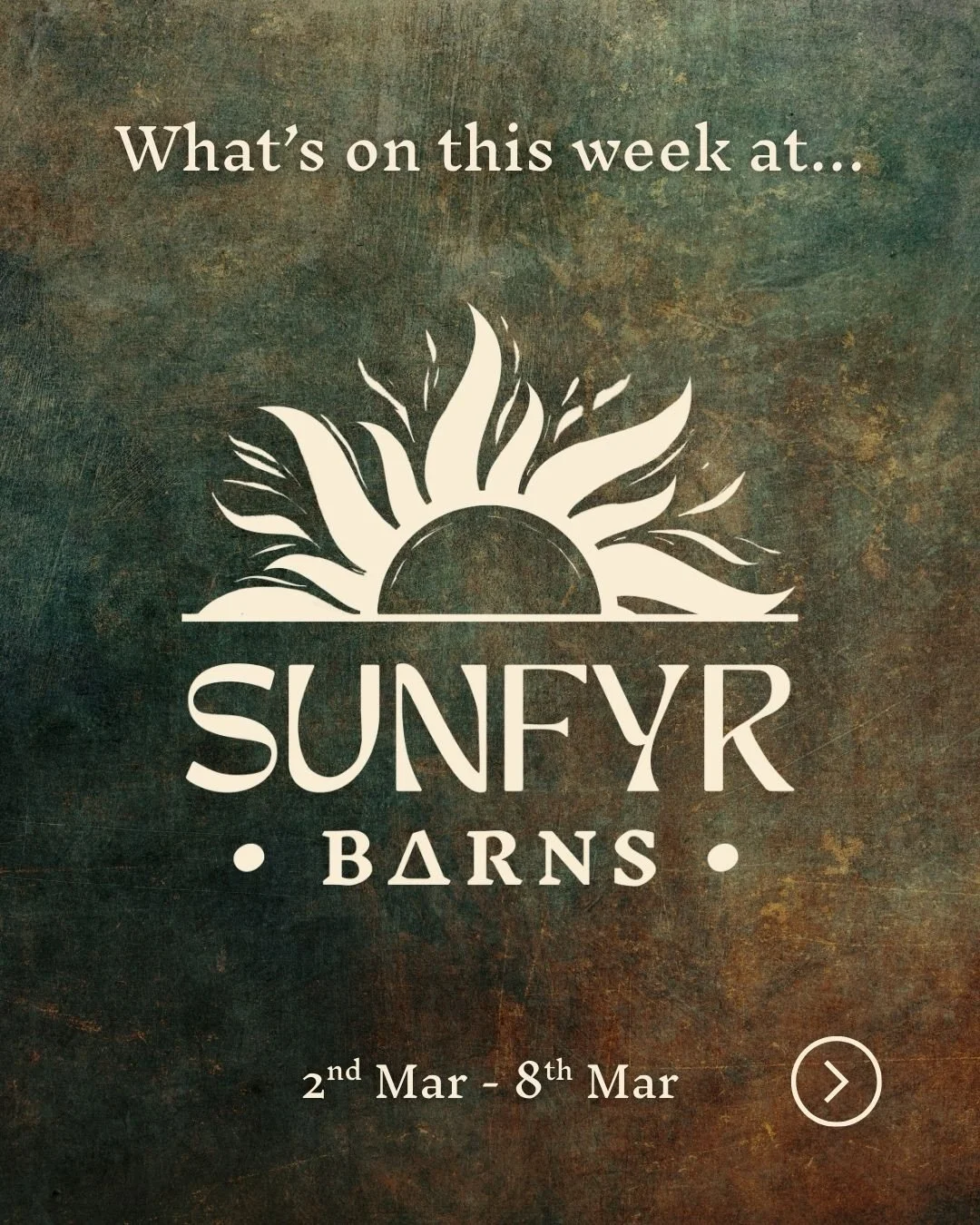 A new week at SunFyr begins&hellip; 🌿

From morning movement and mindful practices to creative workshops, kids&rsquo; classes and our first Friday night sound bath of the month, the barns are full of ways to breathe, soften and reconnect this week.
