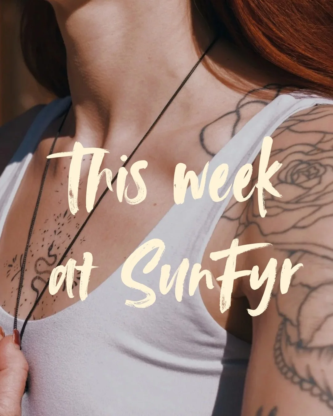 ✨ SUNFYR WEEKLY SCHEDULE ✨

Another week done! And we&rsquo;re back with a busy first week of June and we are looking forward beautiful week ahead at SunFyr 🤍

Alongside our regular weekly schedule of yoga, therapies and wellness sessions, we have a