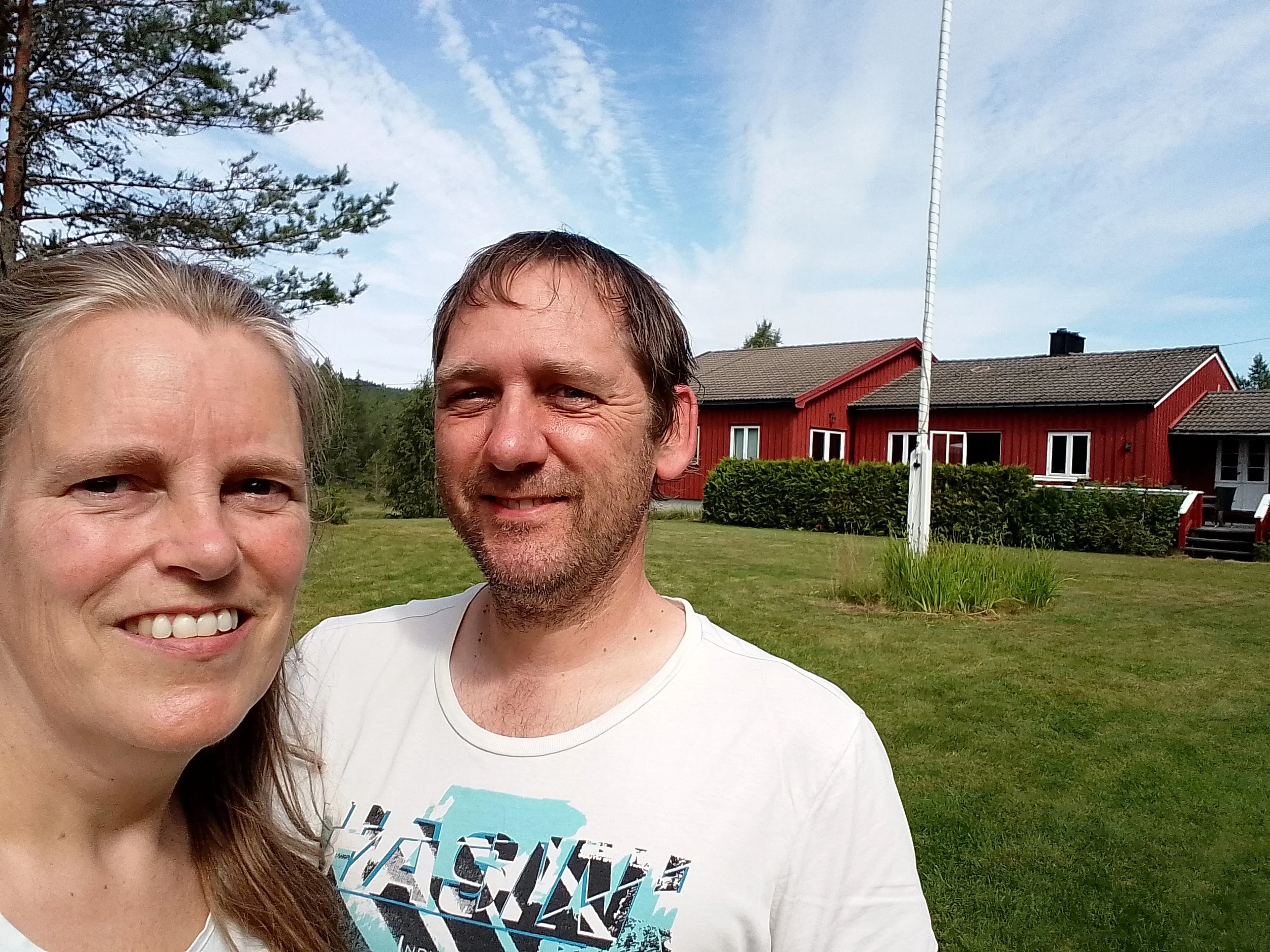 Stephan og Linda Briet drivere av Ogge Gjesteheim