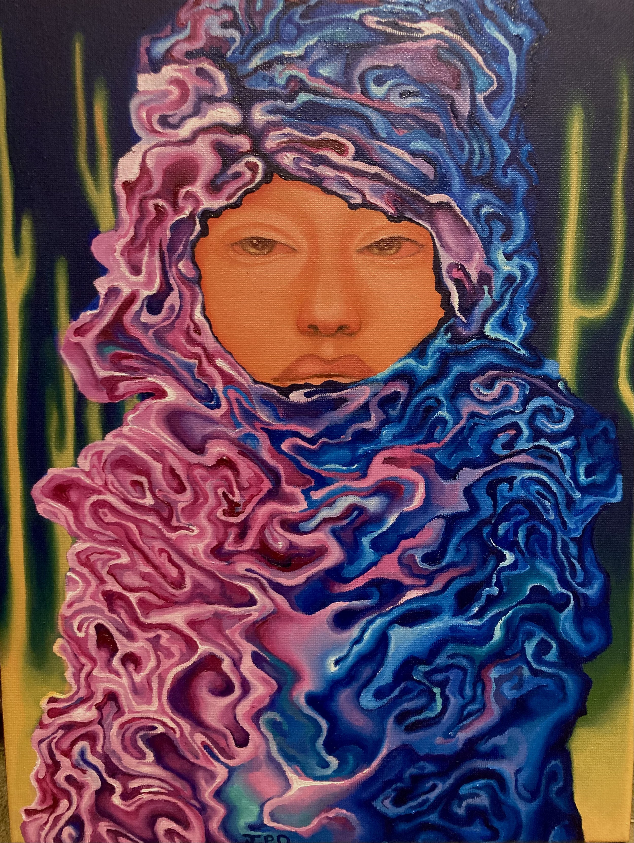 Mirage il paint on canvas