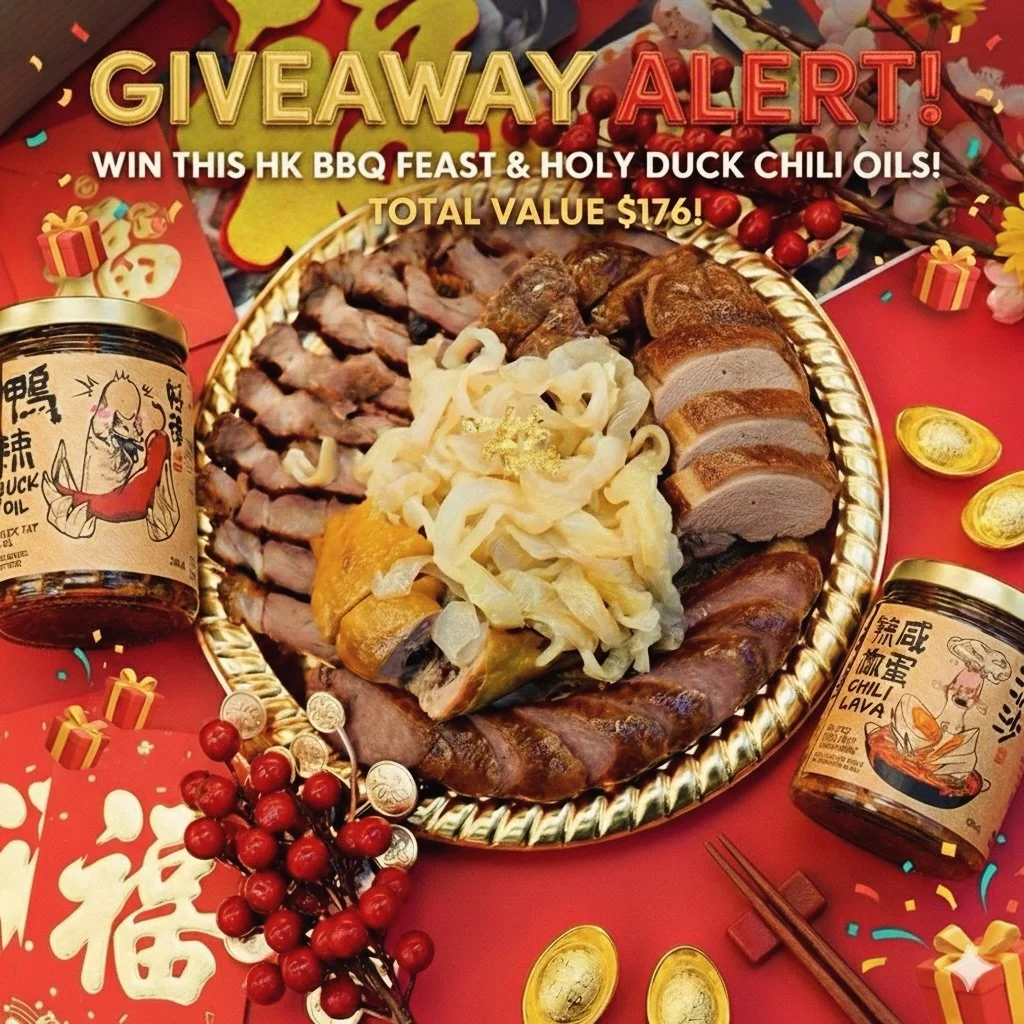 🧧 Lunar New Year Giveaway: Dollar Meat Store X Holy Duck Collaboration! 🧧

Elevate your LNY dinner with the most mouth-watering collaboration of the year! We&rsquo;ve teamed up to bring you a banquet-style experience that pairs legendary tradition 
