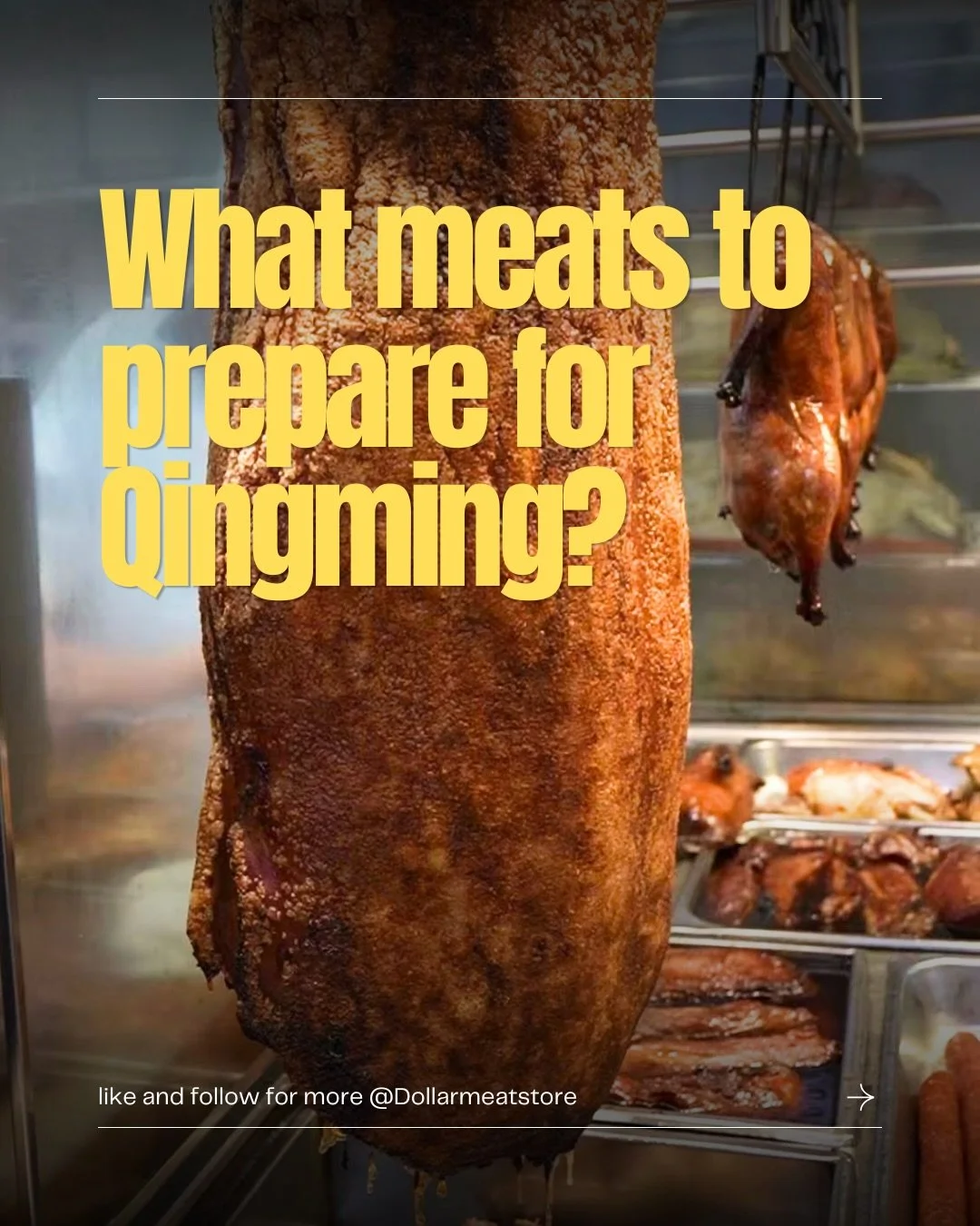 In Vancouver, Qingming may not be a holiday for everyone, but for many families, it&rsquo;s a meaningful tradition.

It&rsquo;s a time to visit ancestors,
bring food, and honor where we come from.

In Cantonese / Chinese culture, certain meats carry 