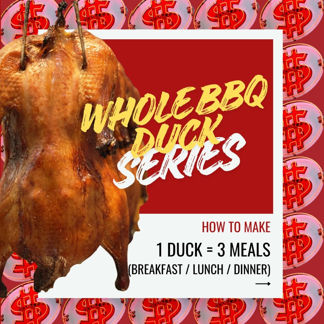 1 whole BBQ duck = more than one meal. 🦆🍳 

1 DUCK = 3 MEALS series starting with breakfast 🍳❤️&zwj;🔥crispy BBQ Duck Breakfast Hash made with @dollarmeatstore bbq whole duck, potatoes and eggs.

Getting a whole BBQ duck means you can enjoy it in 