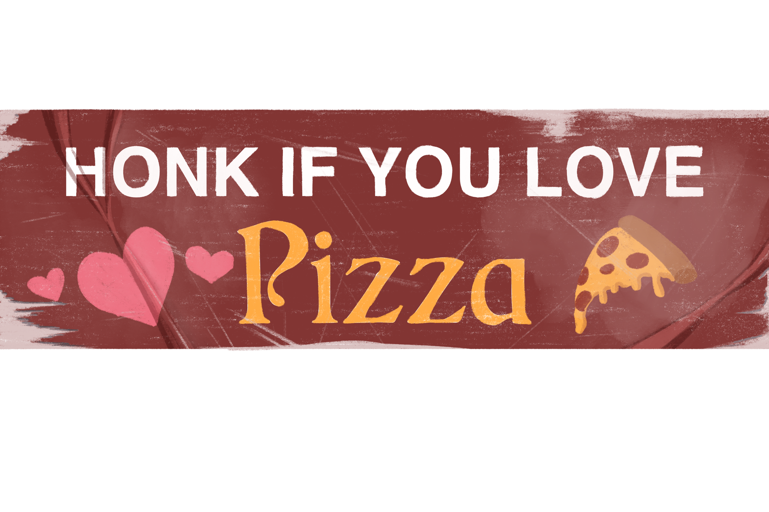 Handdrawn decals and graphics