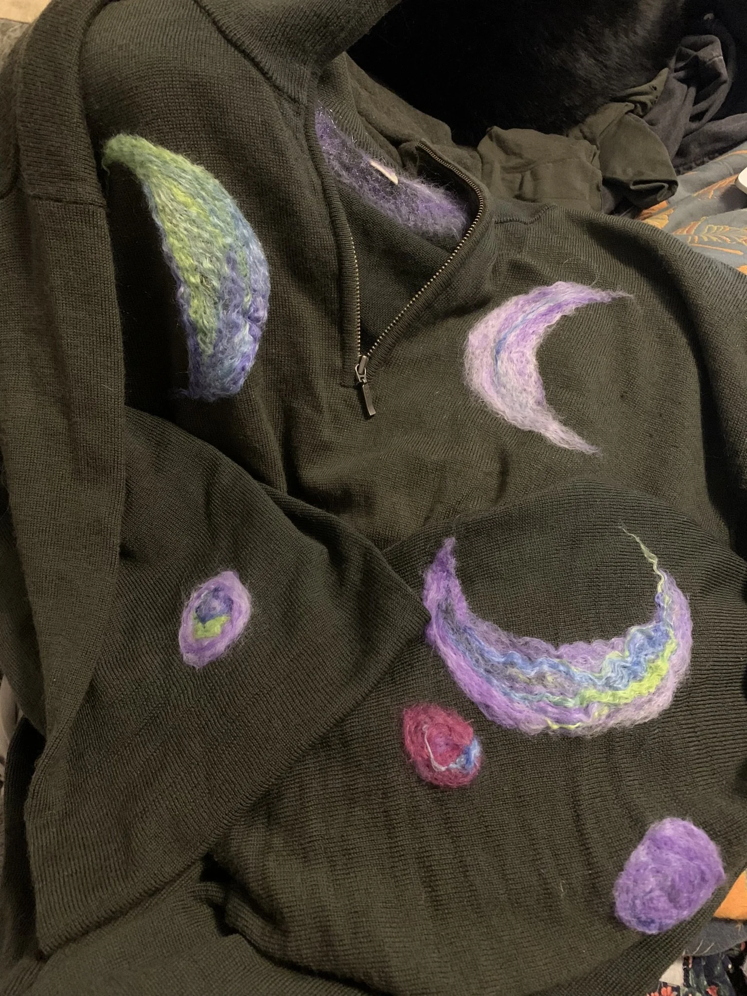 Felting for Sweater Repair - A Sustainable Spinster Workshop