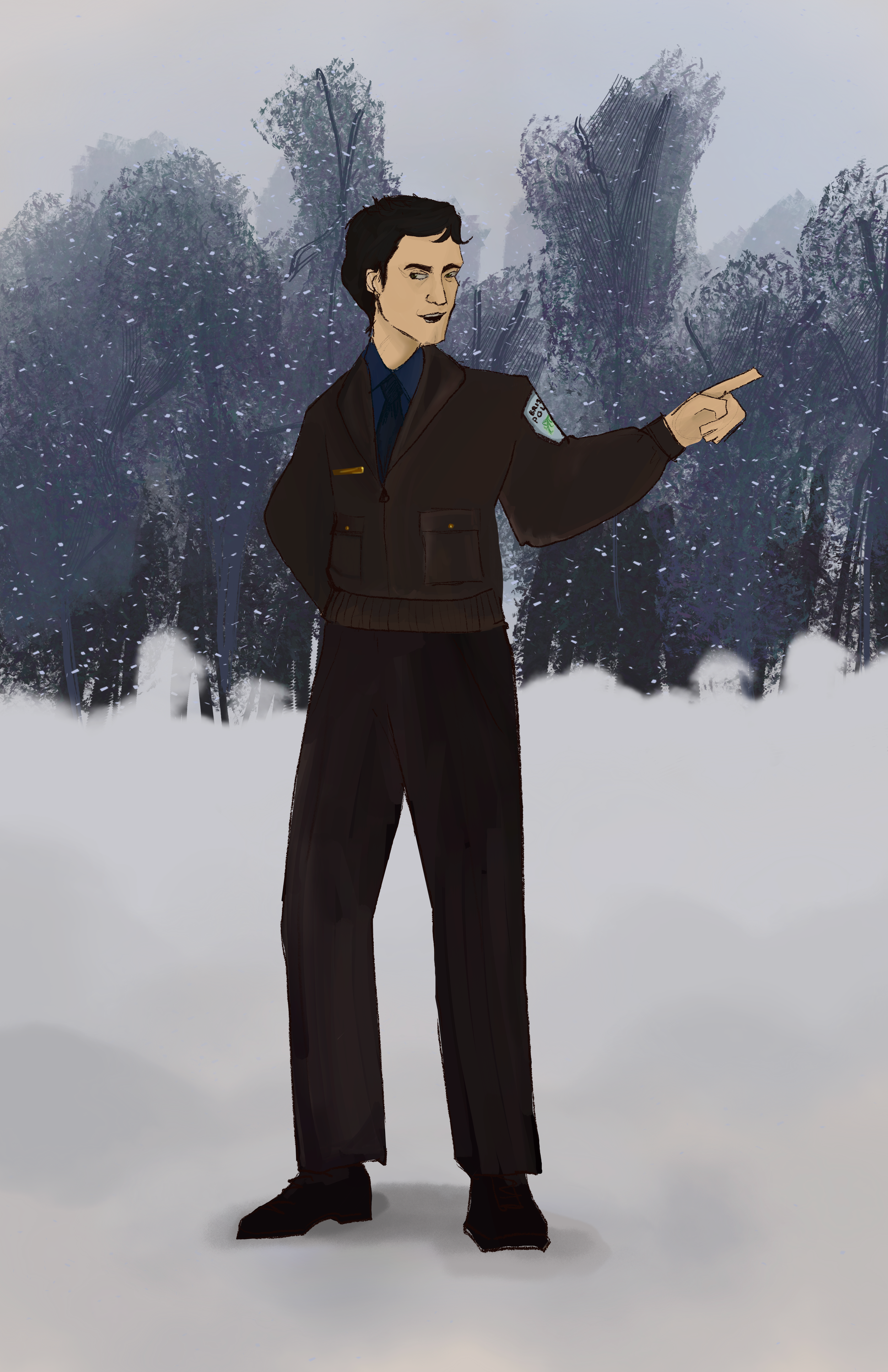 Captain Irving Stop Motion Rendering (Procreate)