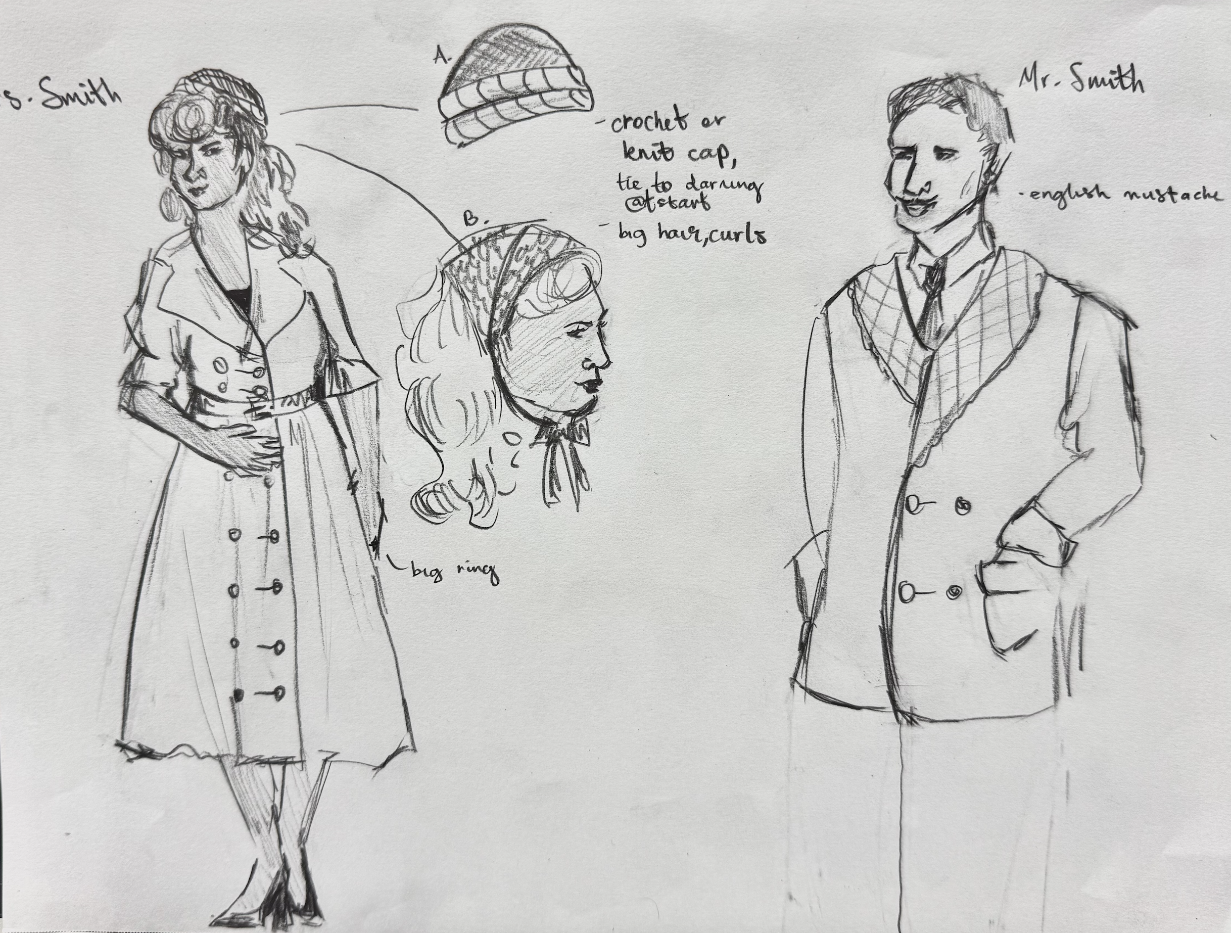 Mrs. & Mr. Smith Brainstorming