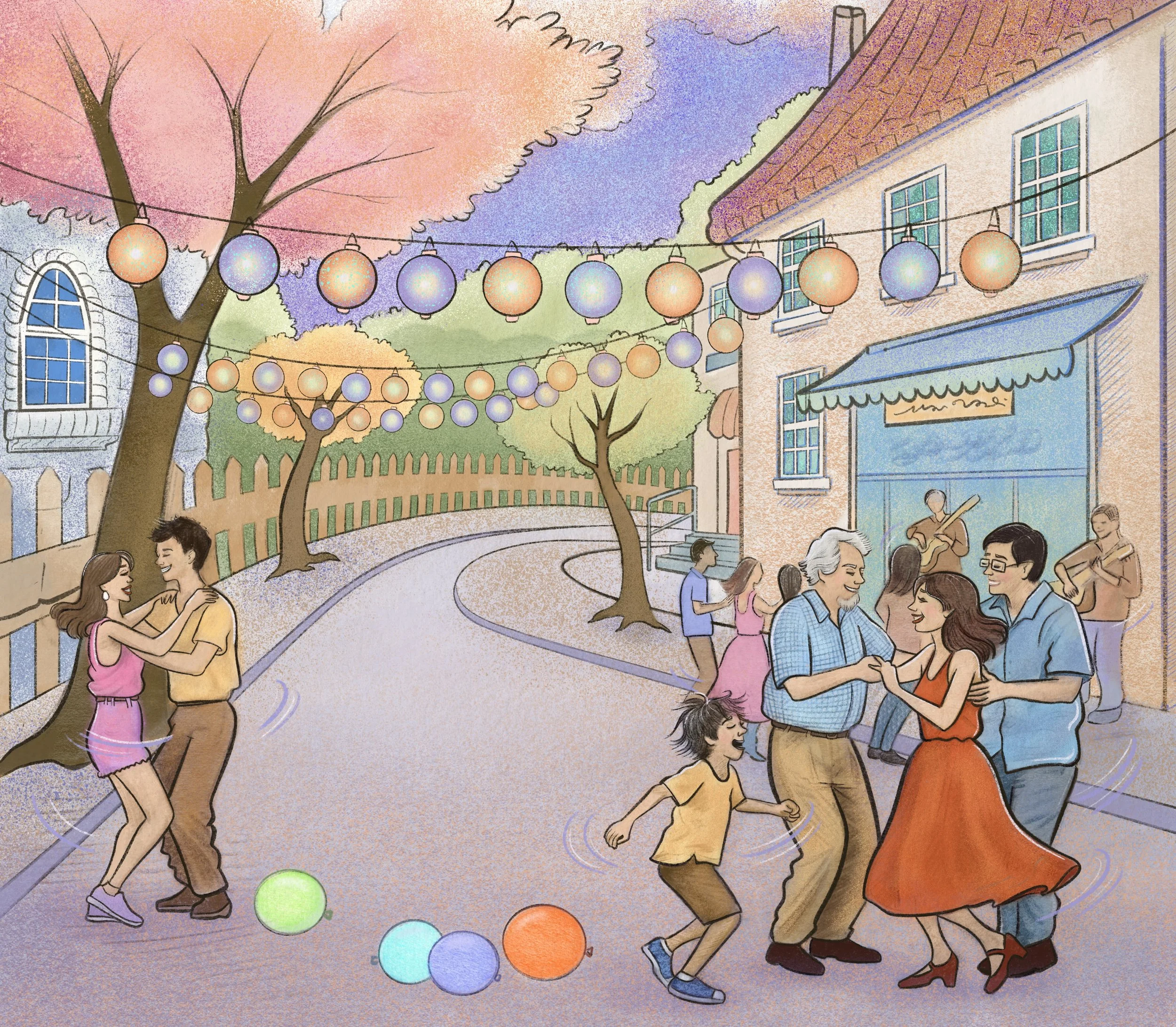 Street dance party mariam sawires illustration children book.jpg
