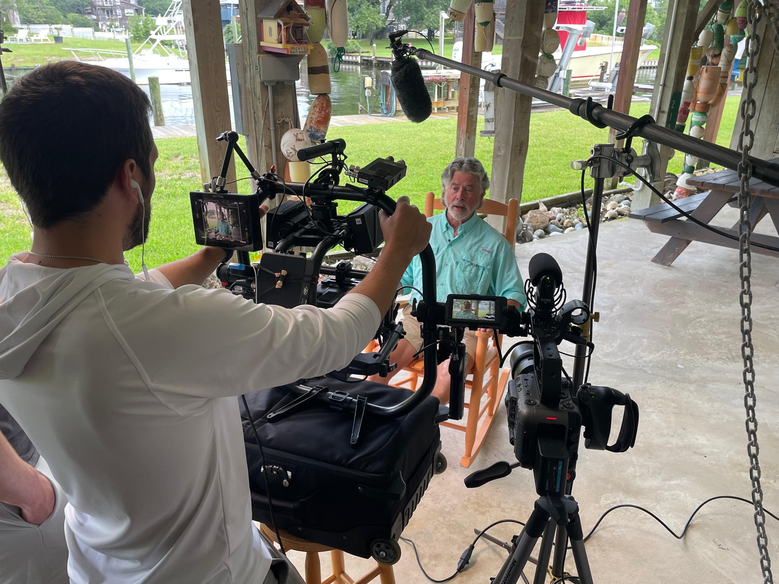 Behind-the-Scenes - Alex Quintana Filming - Alexa Mini LF and Movi Pro