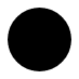 Black background with a white circle in the center