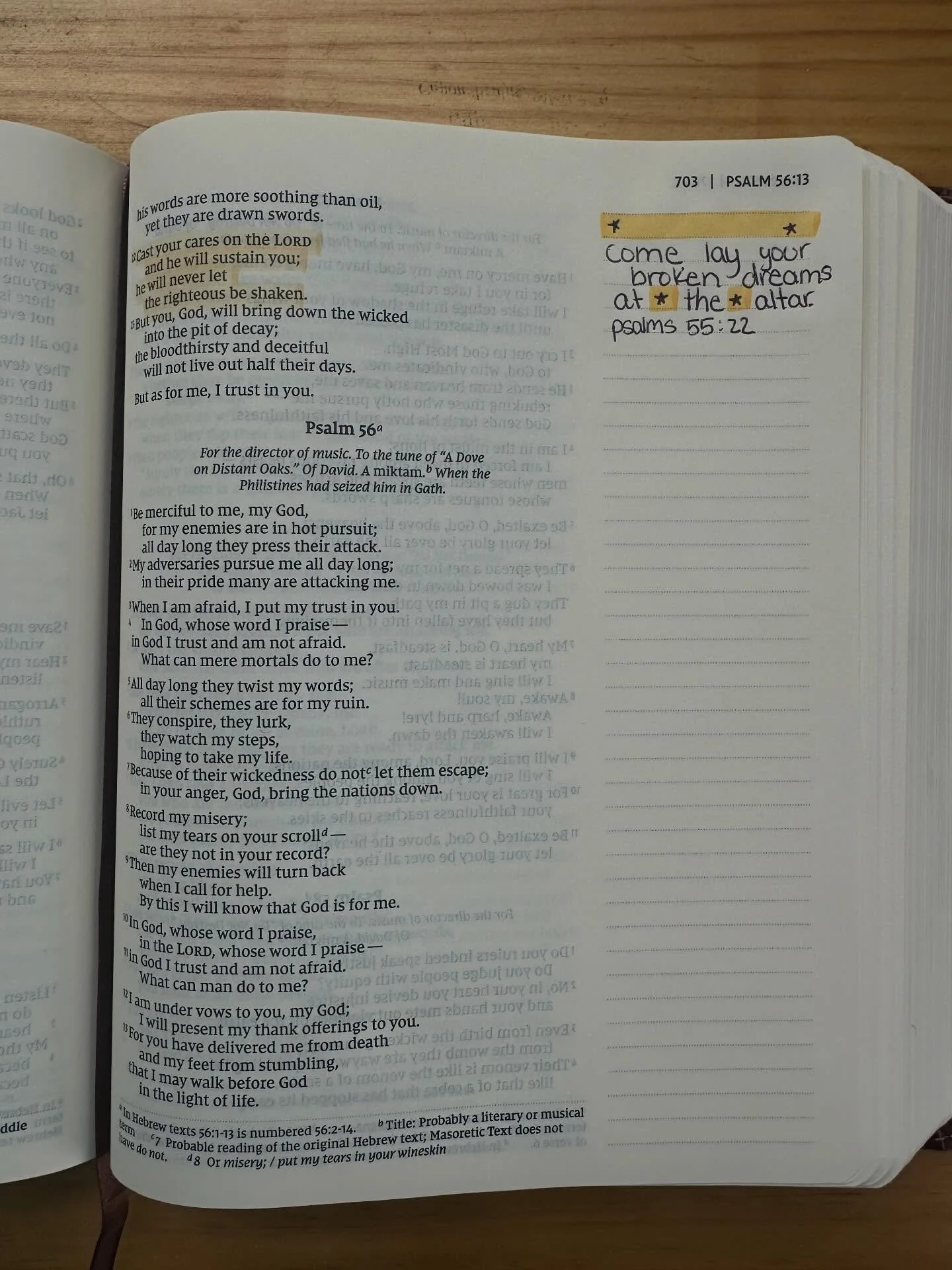 Midweek reminder: There&rsquo;s no waste at the altar ✝️ 
Have a great rest of your week everyone, see you Sunday! 🤍