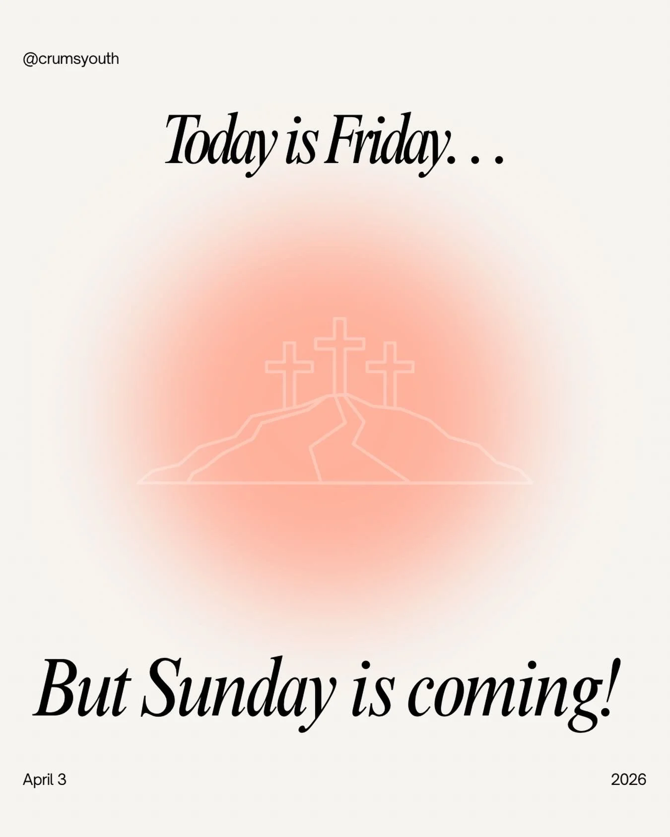 Today we reflect on the sacrifice that changed everything. On this Good Friday, we remember His love that poured out for us. ✝️