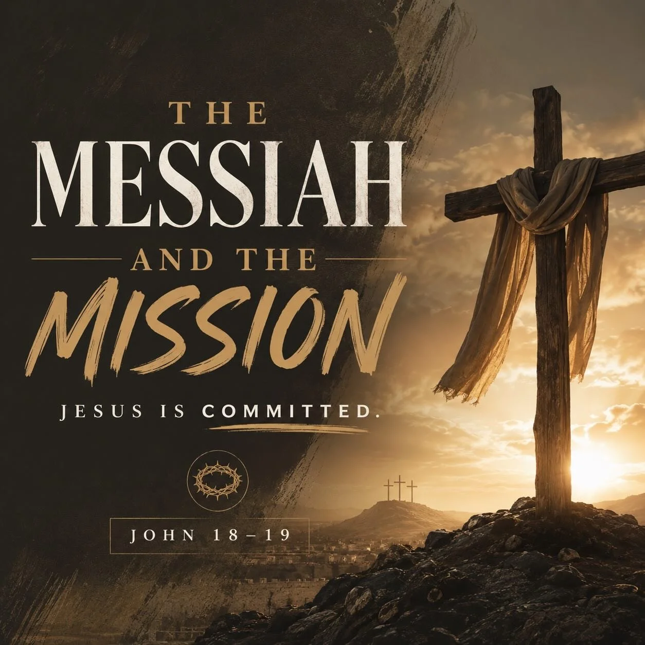 Jesus is committed, are you? Youth this Sunday 5-7pm.