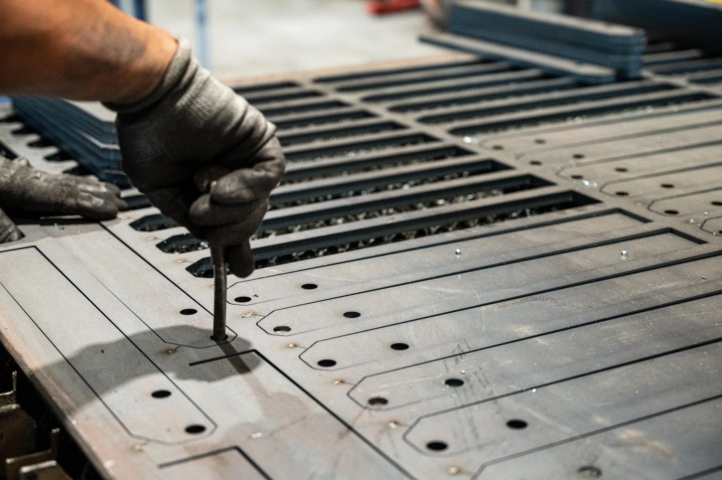 Sheet metal punching and cutting services