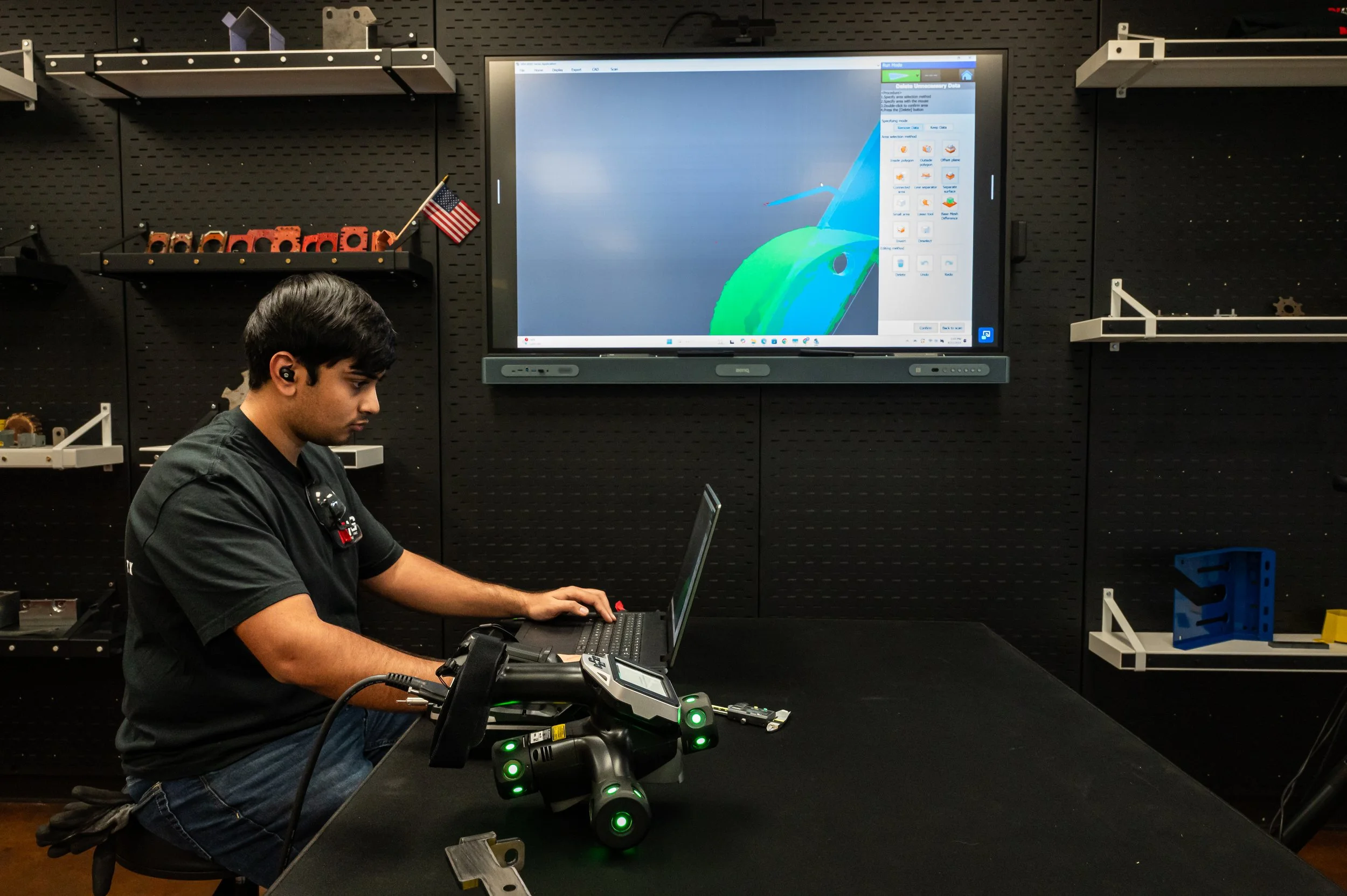 Sheet metal manufacturing and inspection for quality