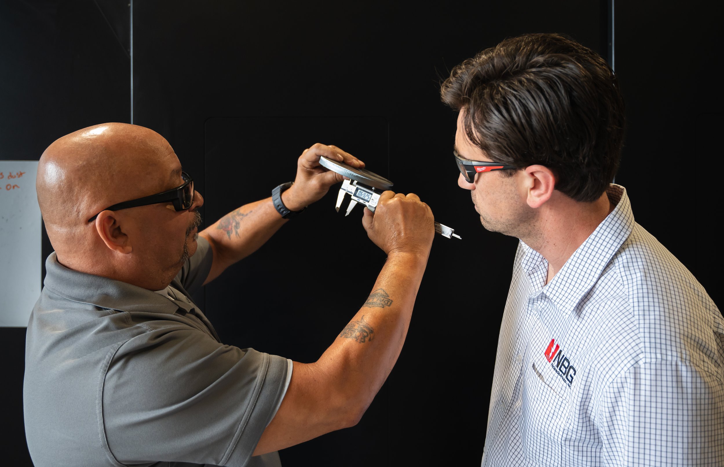 metal parts inspection