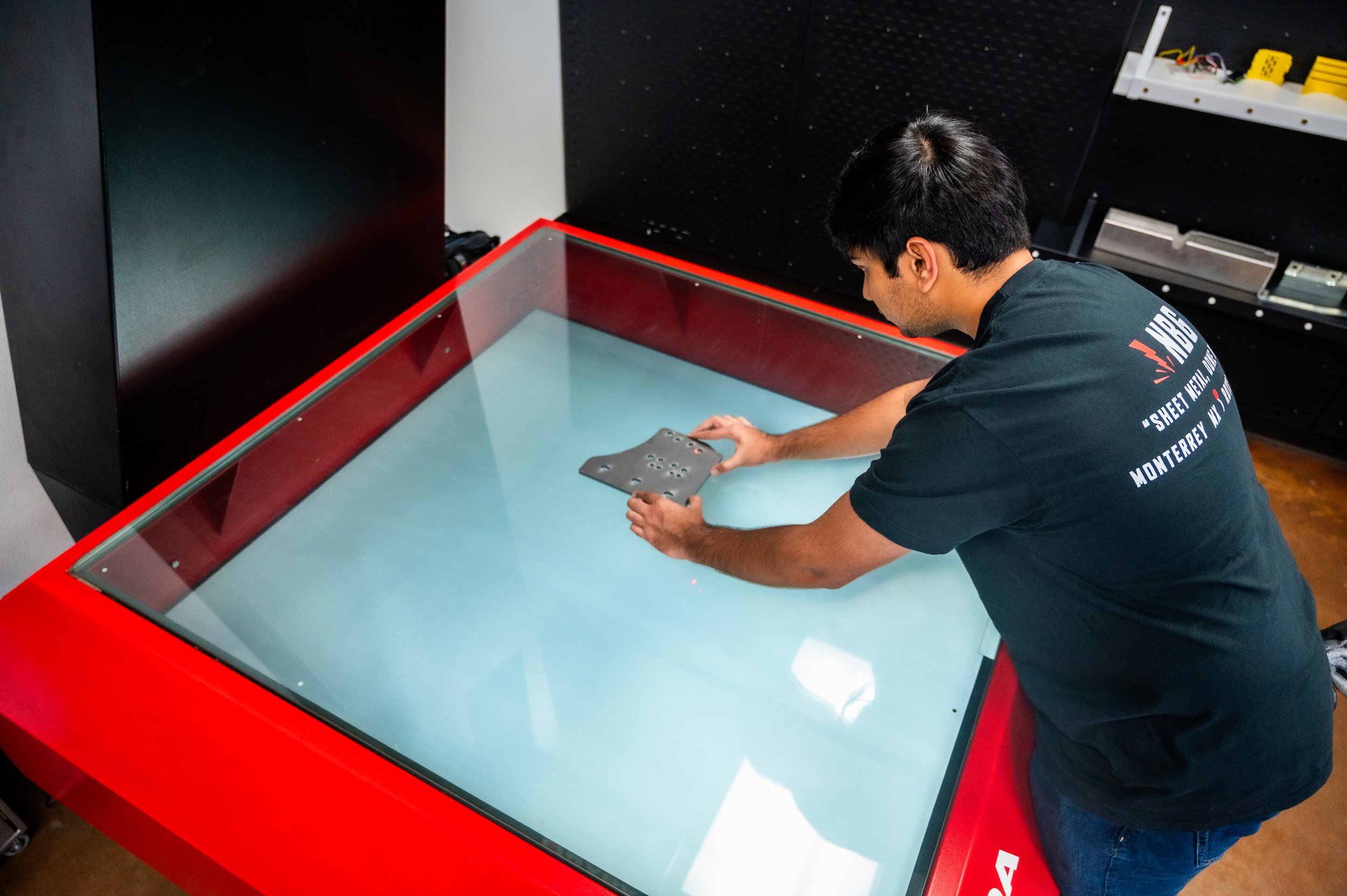 Inspecting precision parts