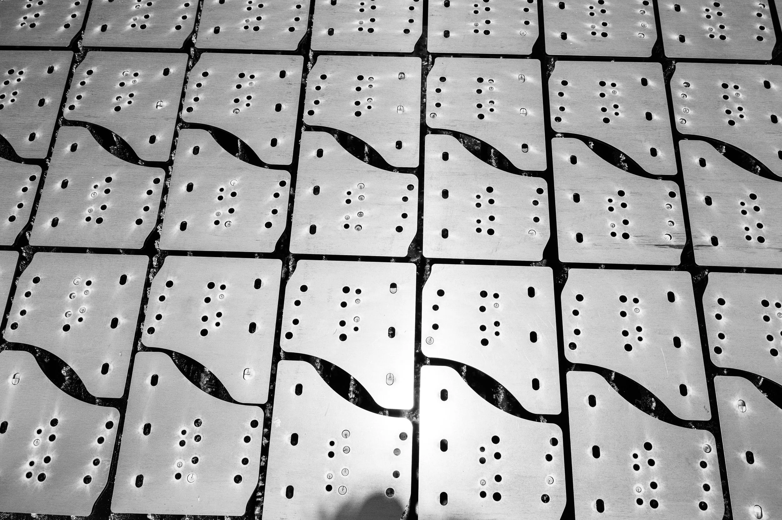 Laser cut metal parts