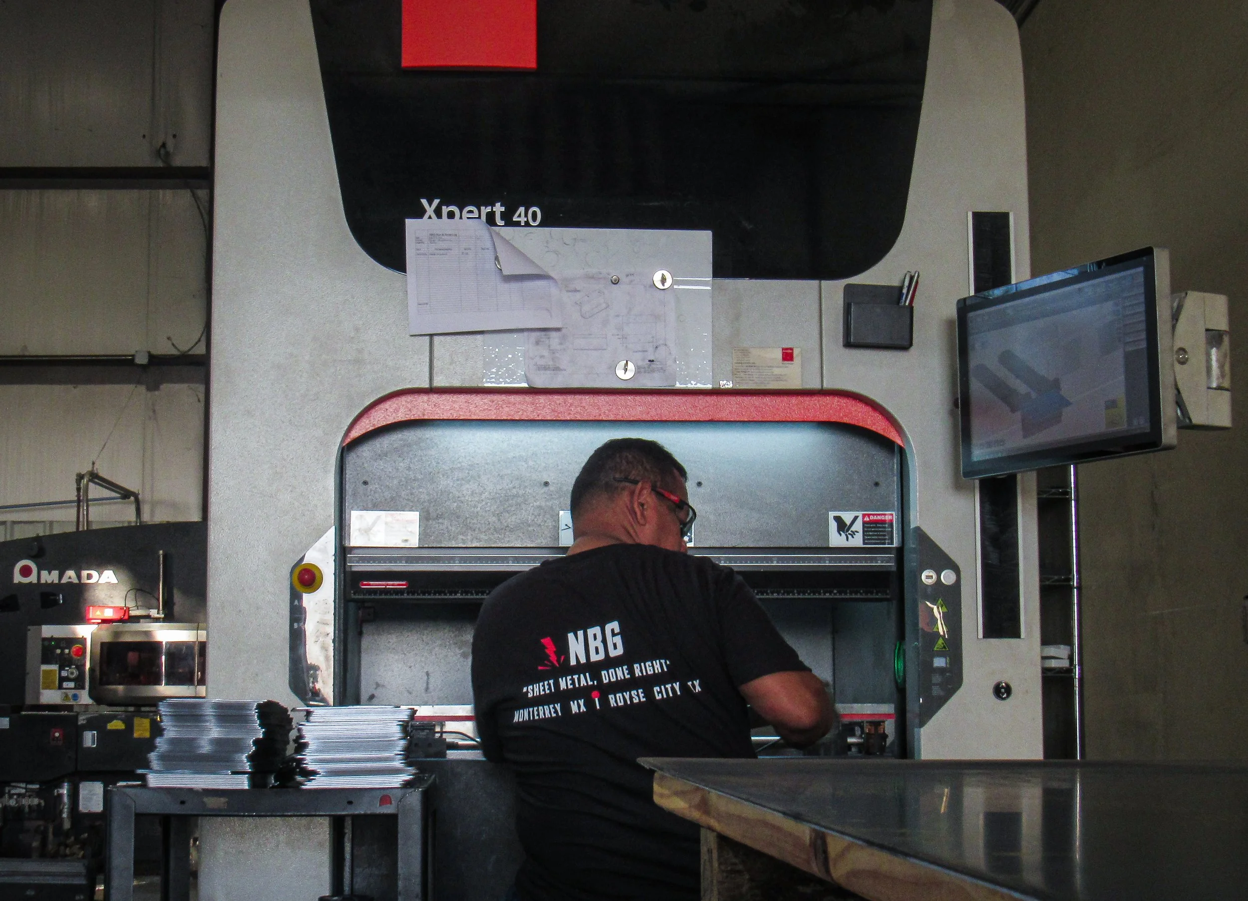 Complex sheet metal fabrication in Texas