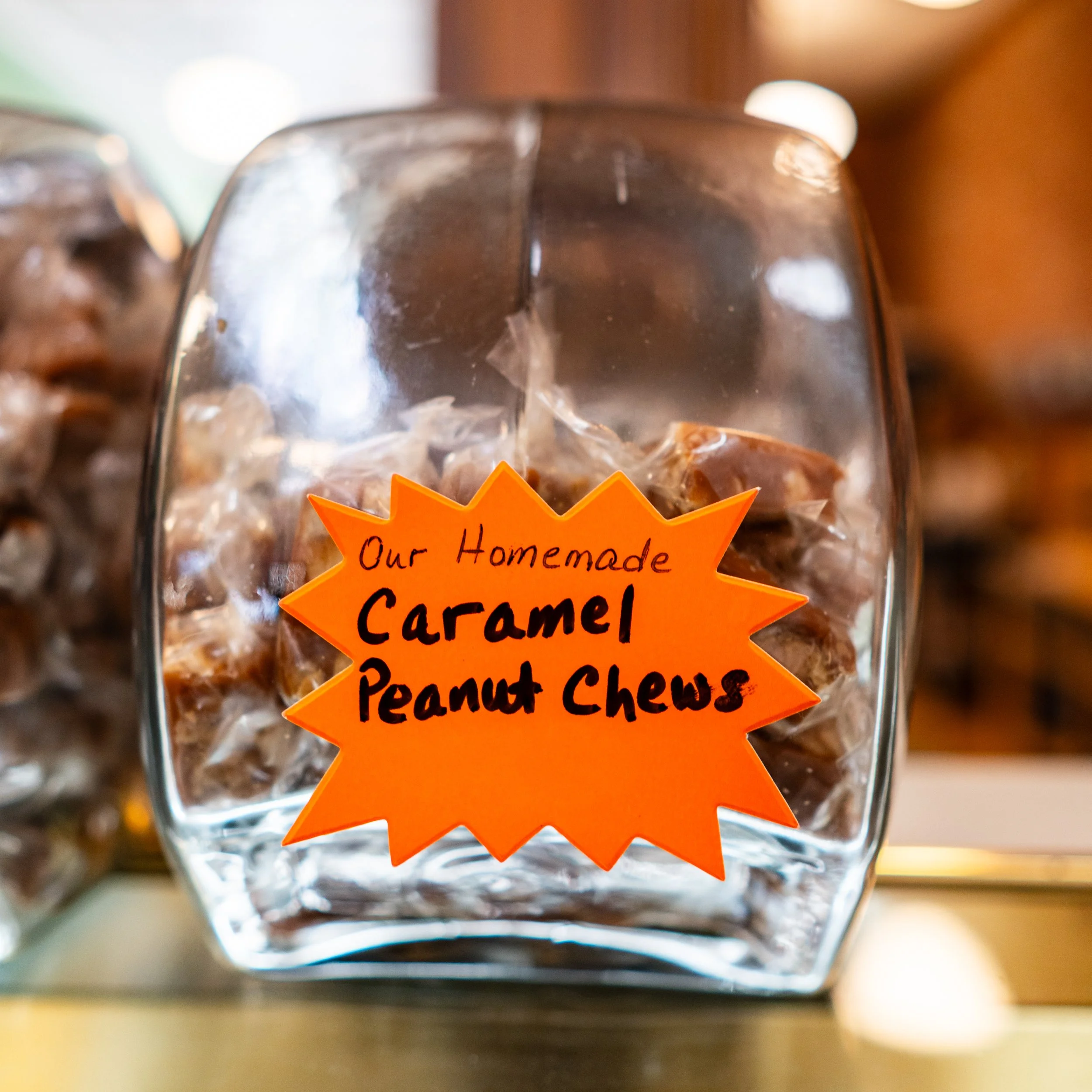 Caramel Peanut Chews