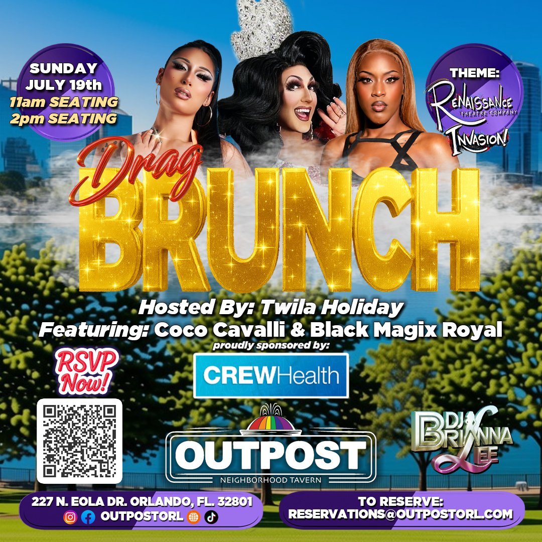 July 19th Drag Brunch