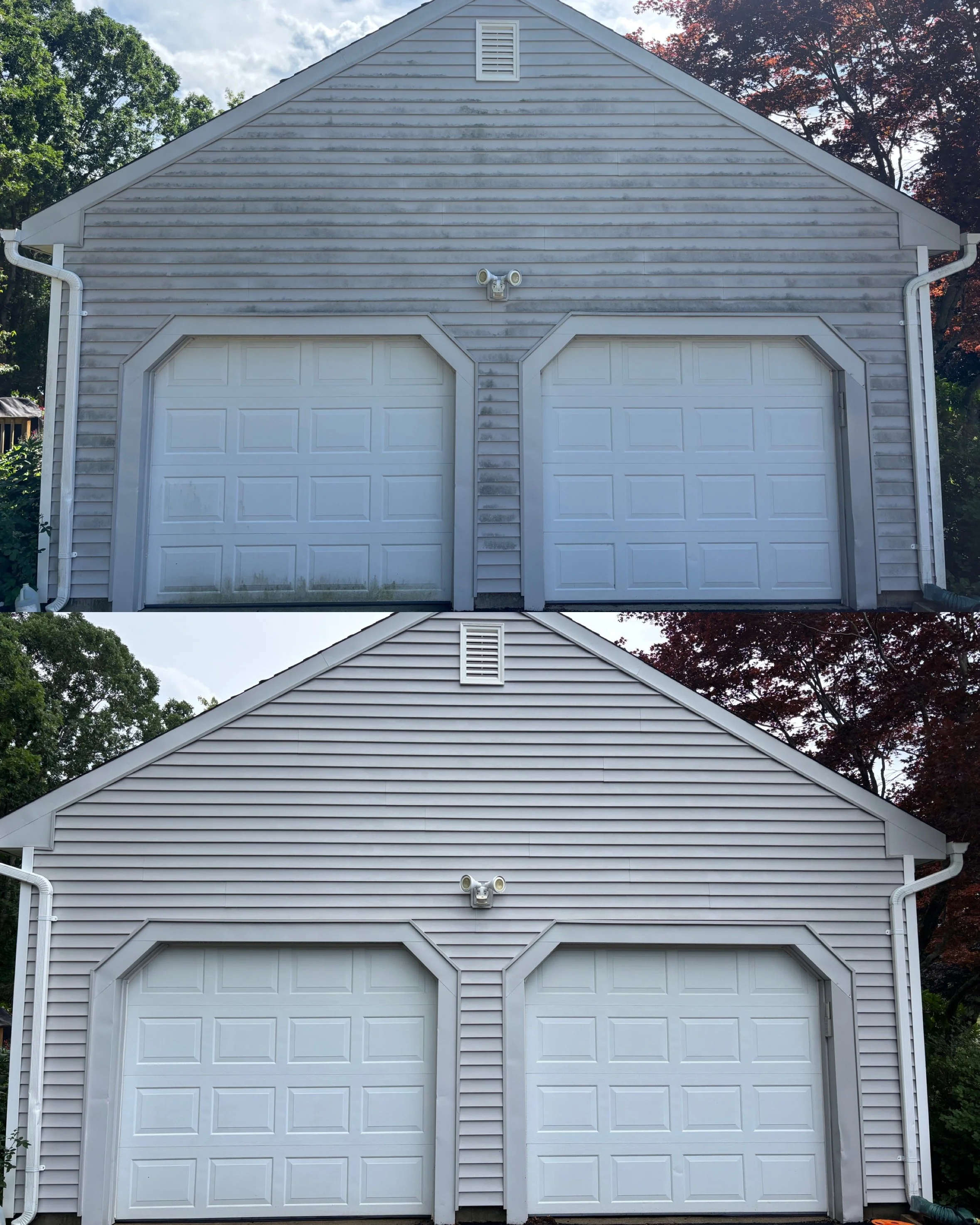 Power Wash Garage