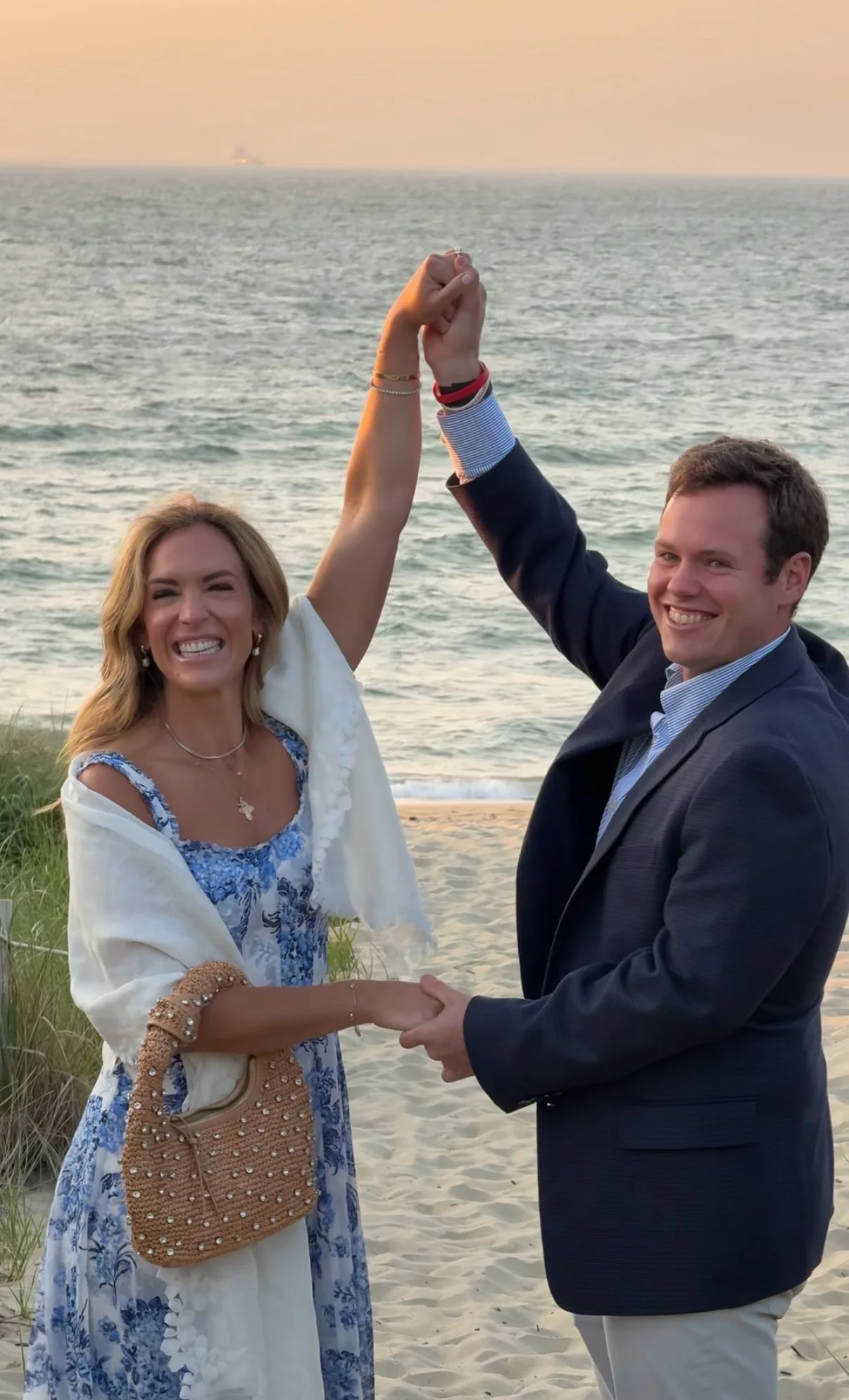 Sunset Proposal on Nantucket