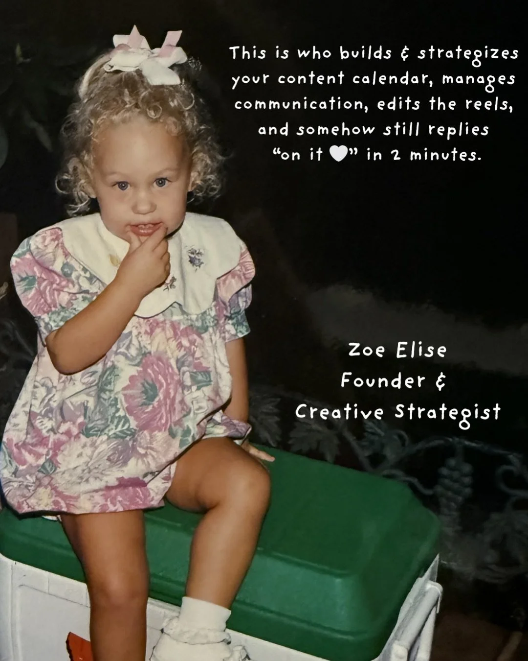 Just a few girlies with some big dreams 🎀🤳🏼💻