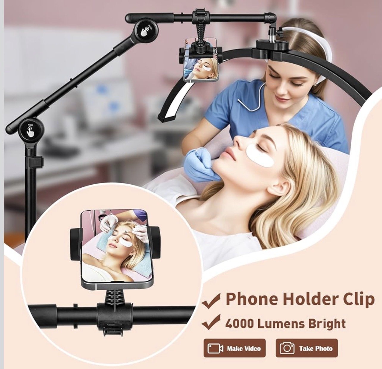 Best Affordable Tattoo Light w/Phone attachment 
