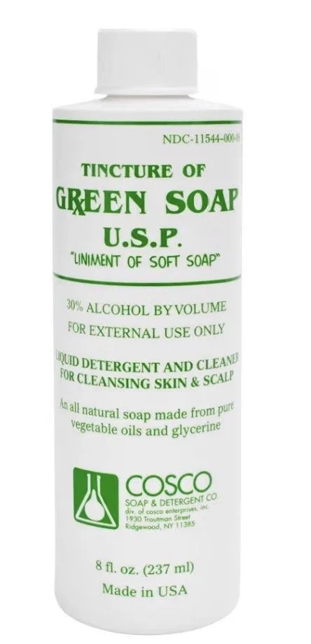 Antibacterial soap mix 20/80 with distilled water
