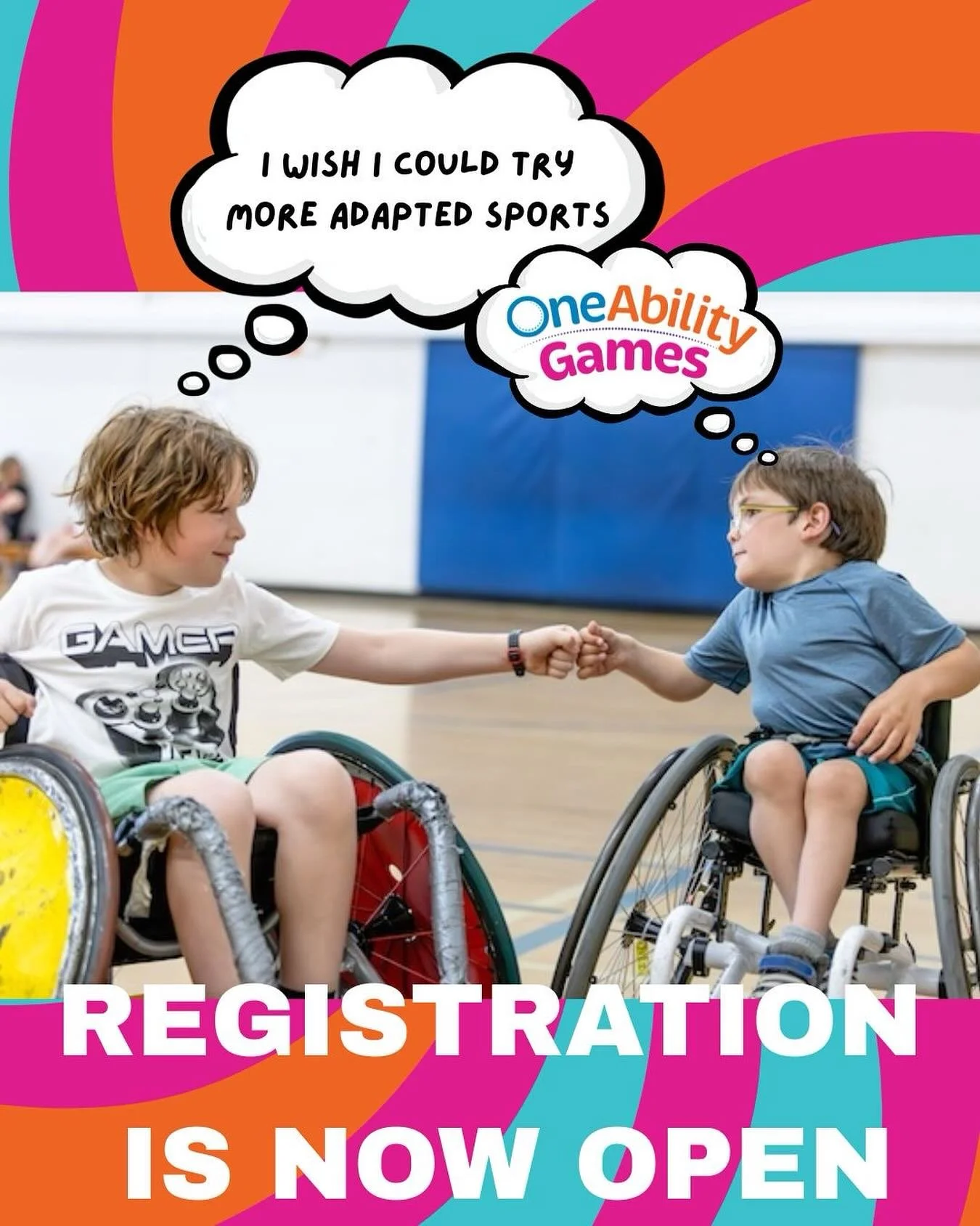 Student registration for the OneAbility Games is officially open 🎉

This May, students with disabilities will come together to try adapted sports, build skills, and experience inclusive play in a fun, supportive environment. 

Through the PLAY Strea