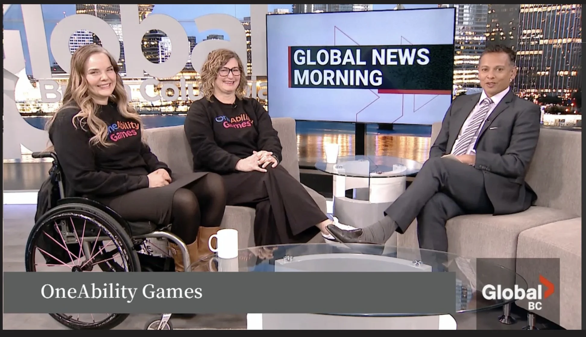 Global News Morning: Nine-hundred kids from 100 different schools will participate in the OneAbility Game at the Richmond Oval on May 13. 
