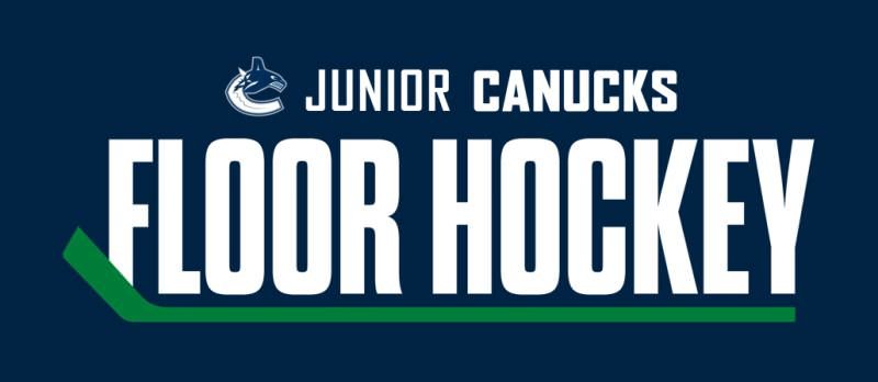 Junior Canucks Floor Hockey Logo
