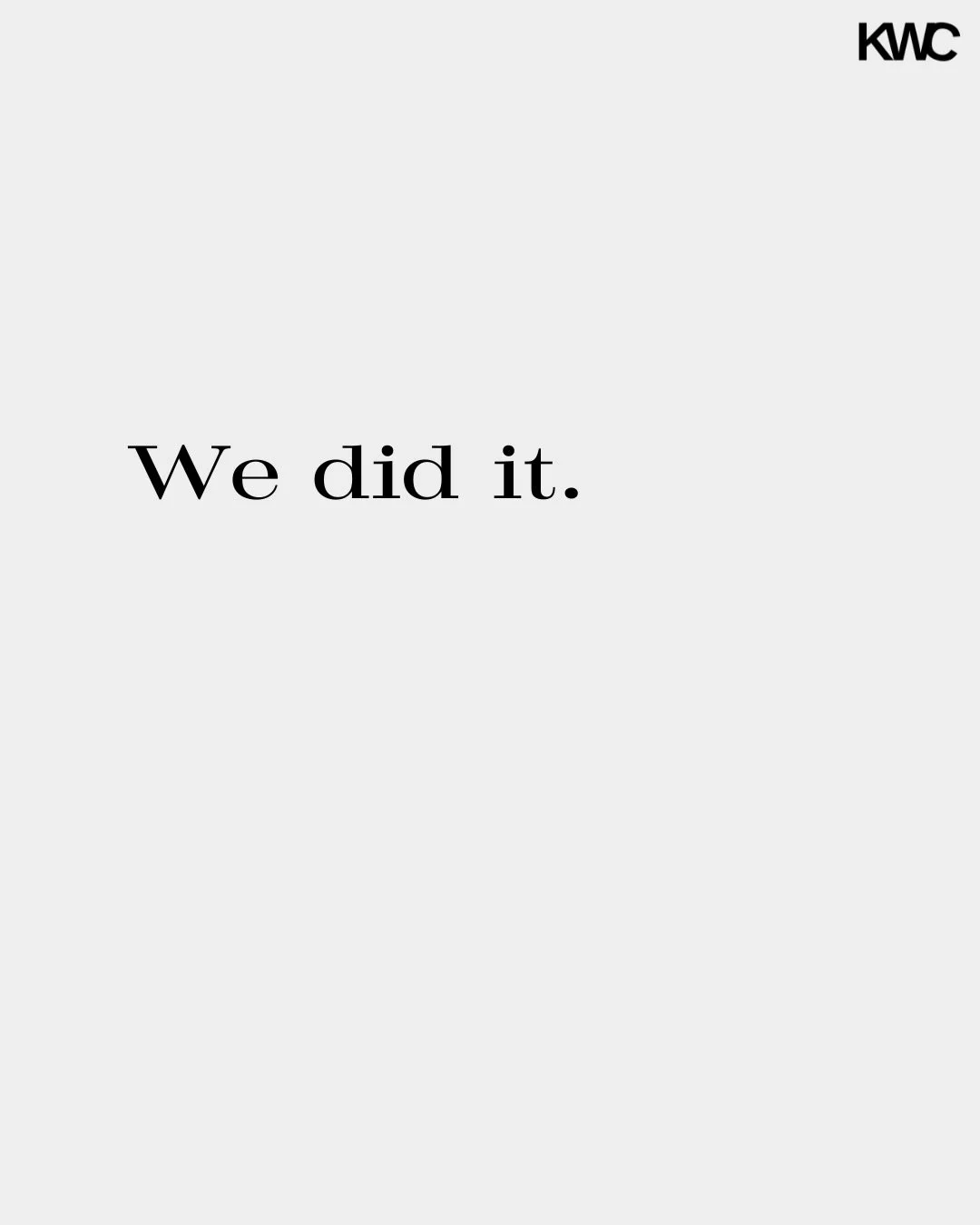 To my family, friends, partners, clients, this community. I&rsquo;d be nothing without you. Safety and health to you all xx stay cozy