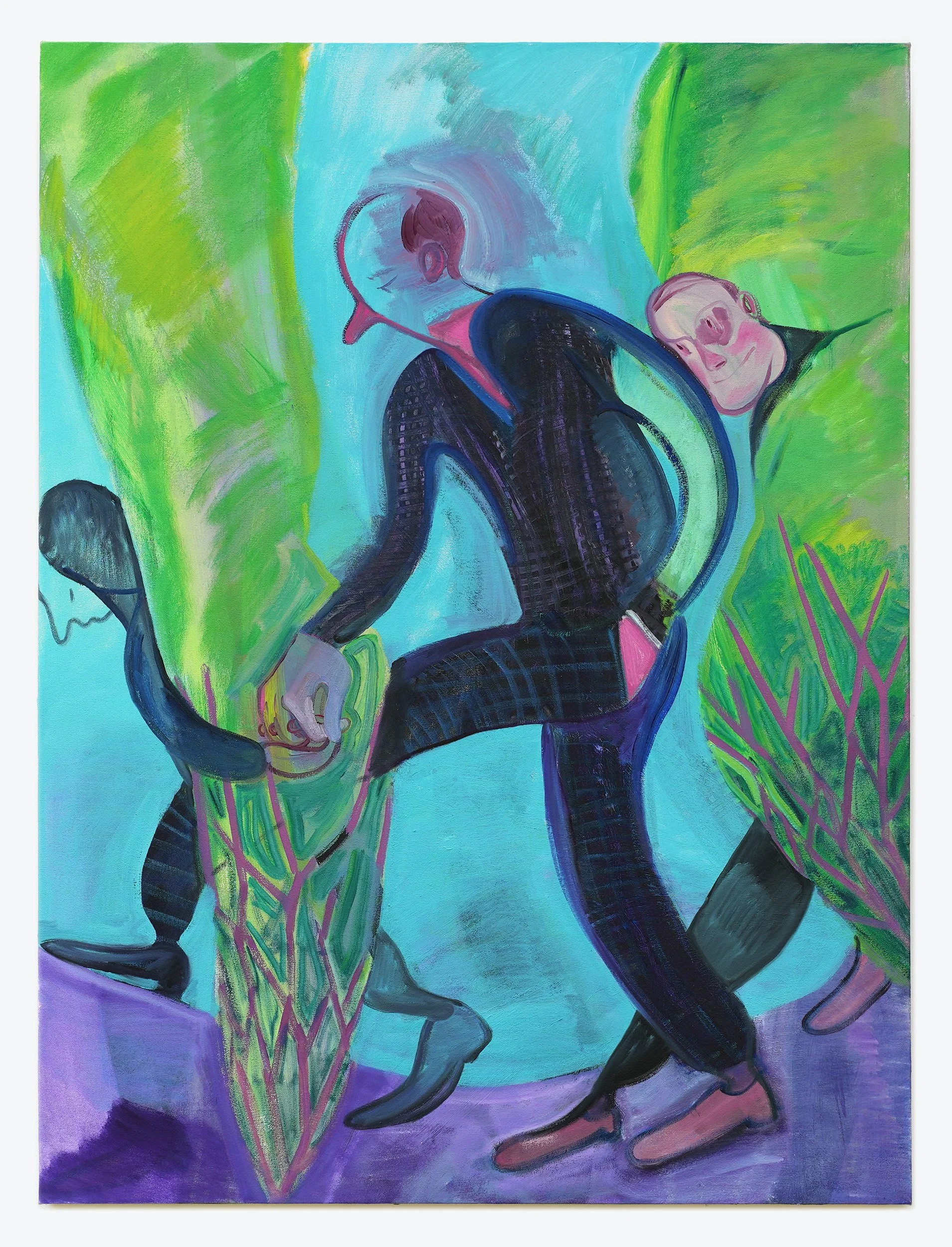 Work Friends - oil on canvas, 36x48 in