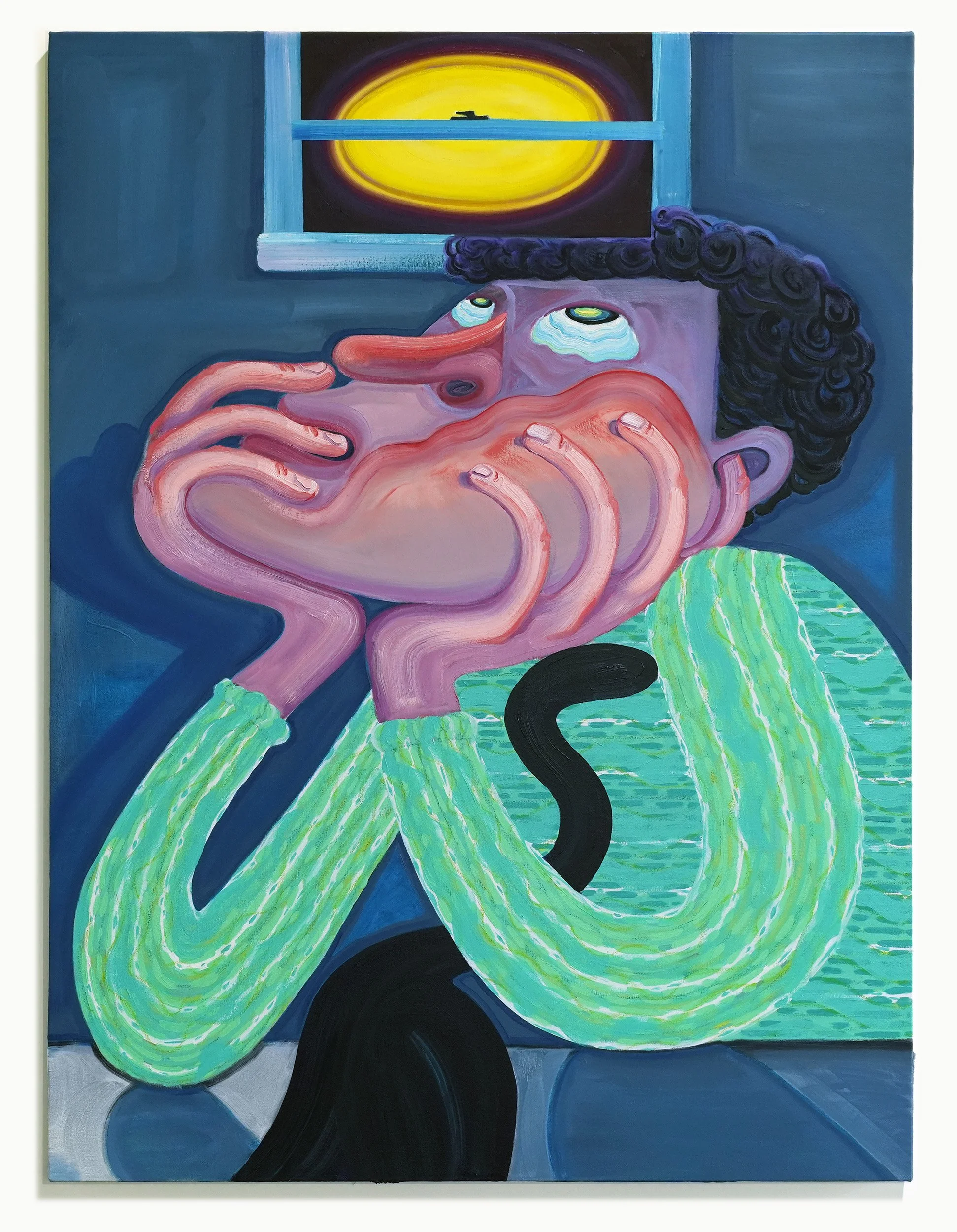 When the World Didn't End - oil on canvas, 36x48 in