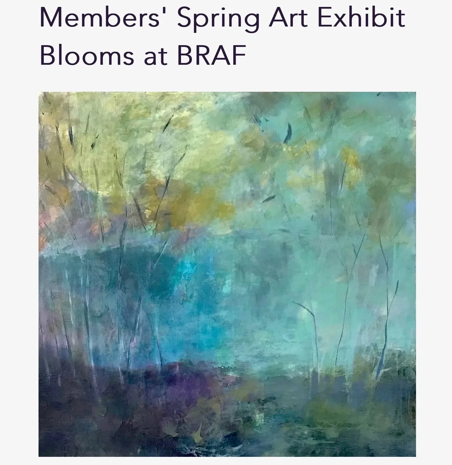 Peace in Wild Places 2025 on BRAF Facebook and member’s newsletter 