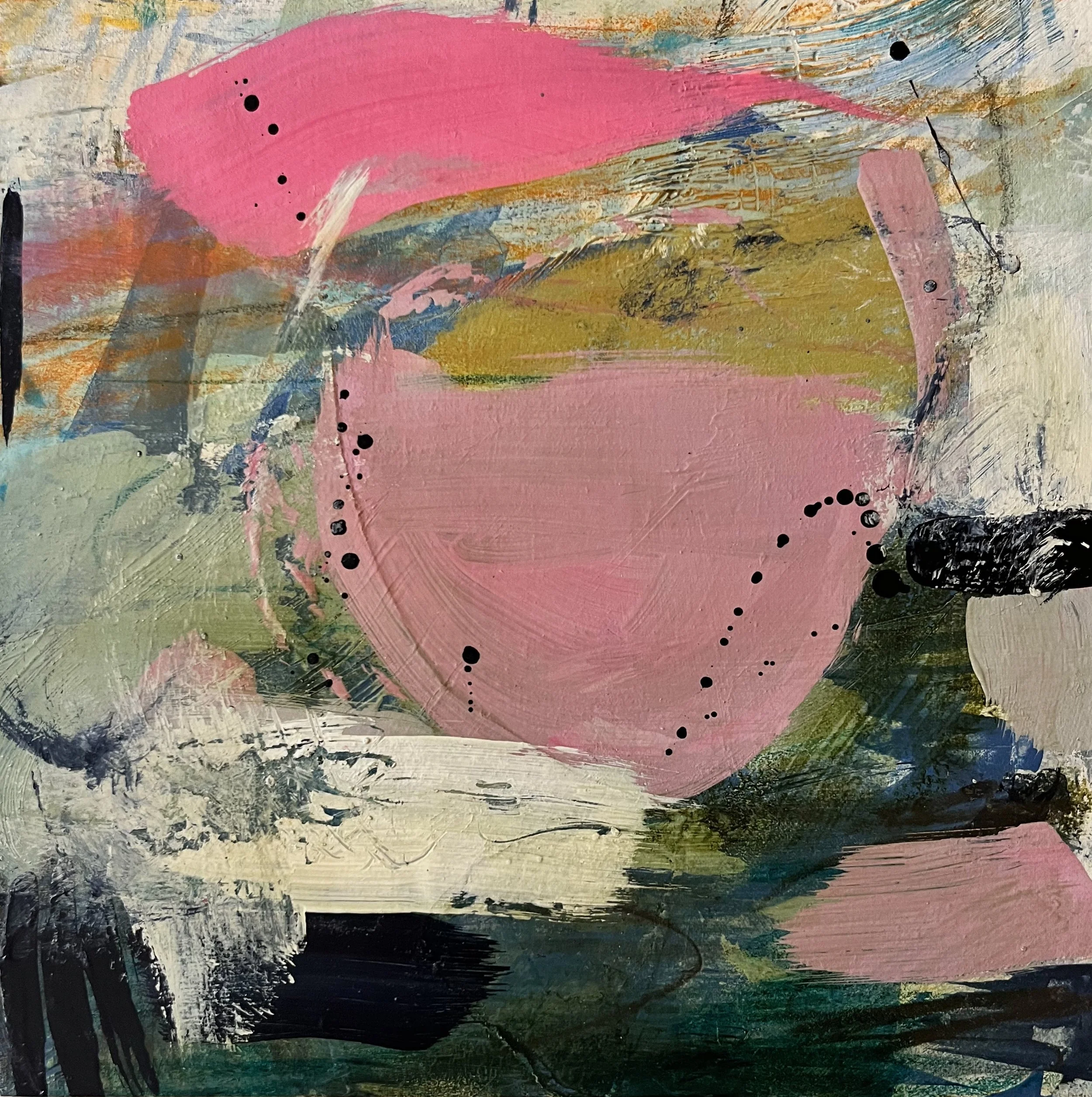 Cup of Soup
8”x8” acrylic mixed media on birch panel SOLD