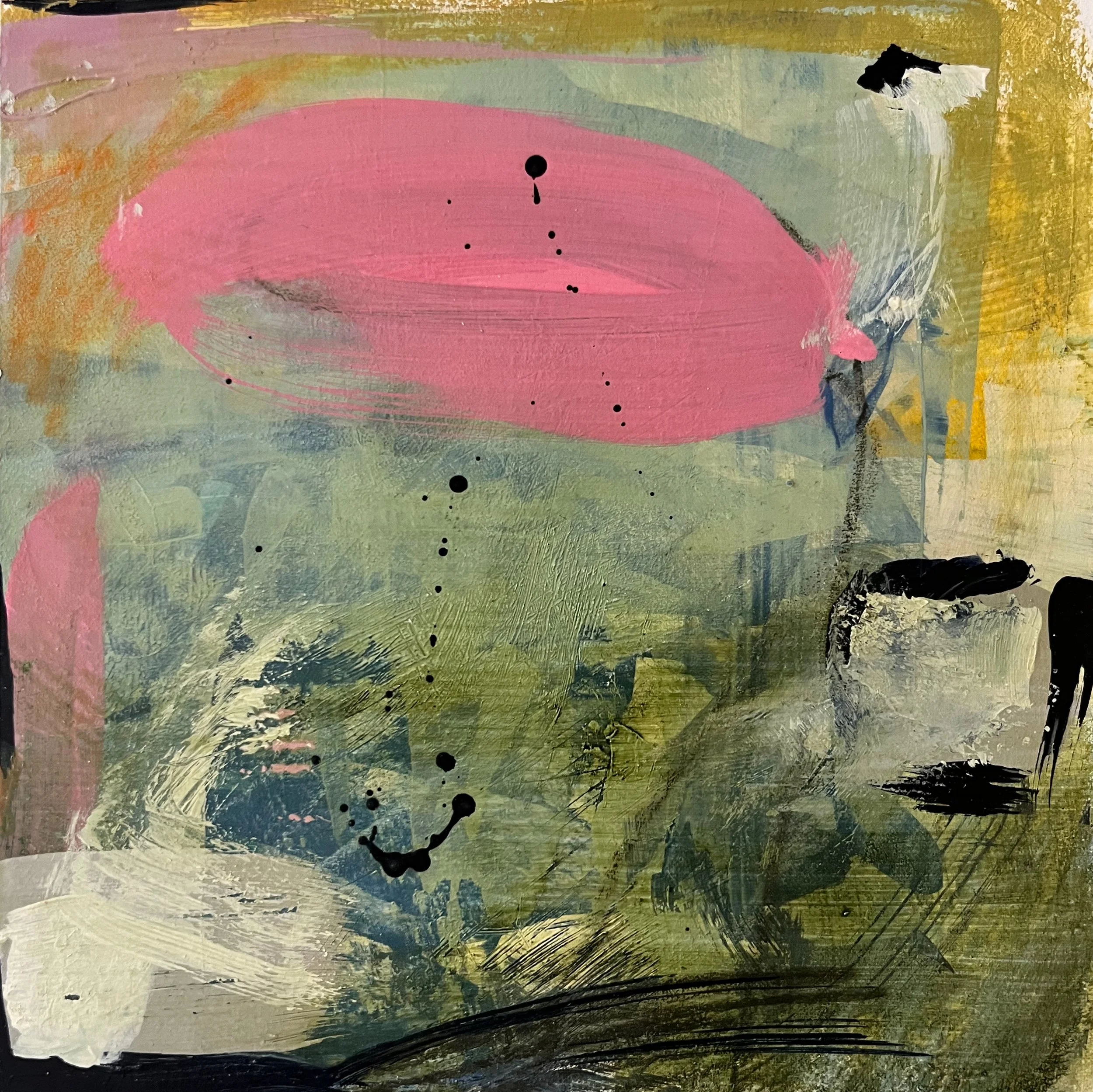Pink Cloud
8”x8” mixed media on birch panel SOLD