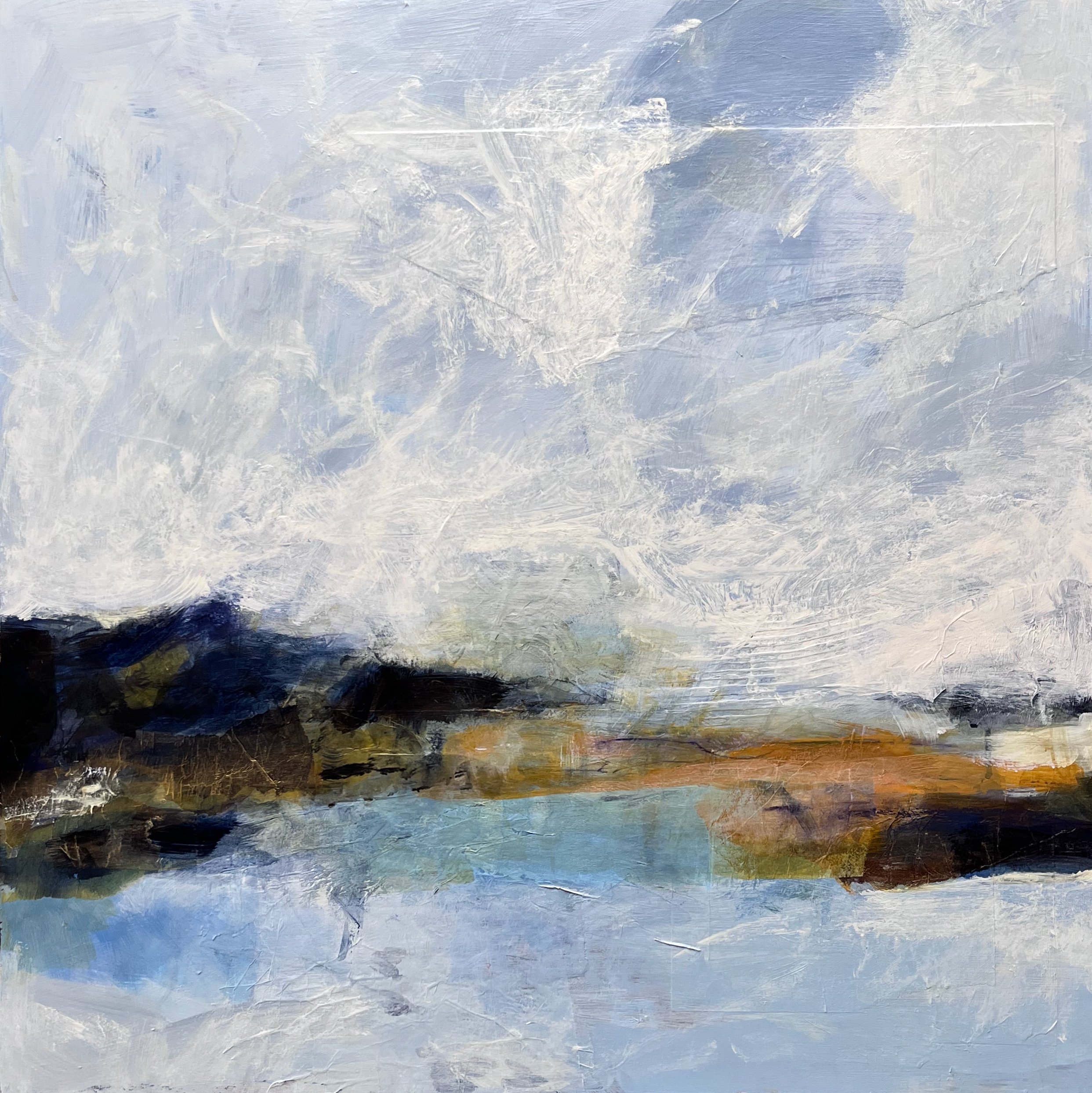 Sky’s Edge
30”x30” acrylic mixed media SOLD