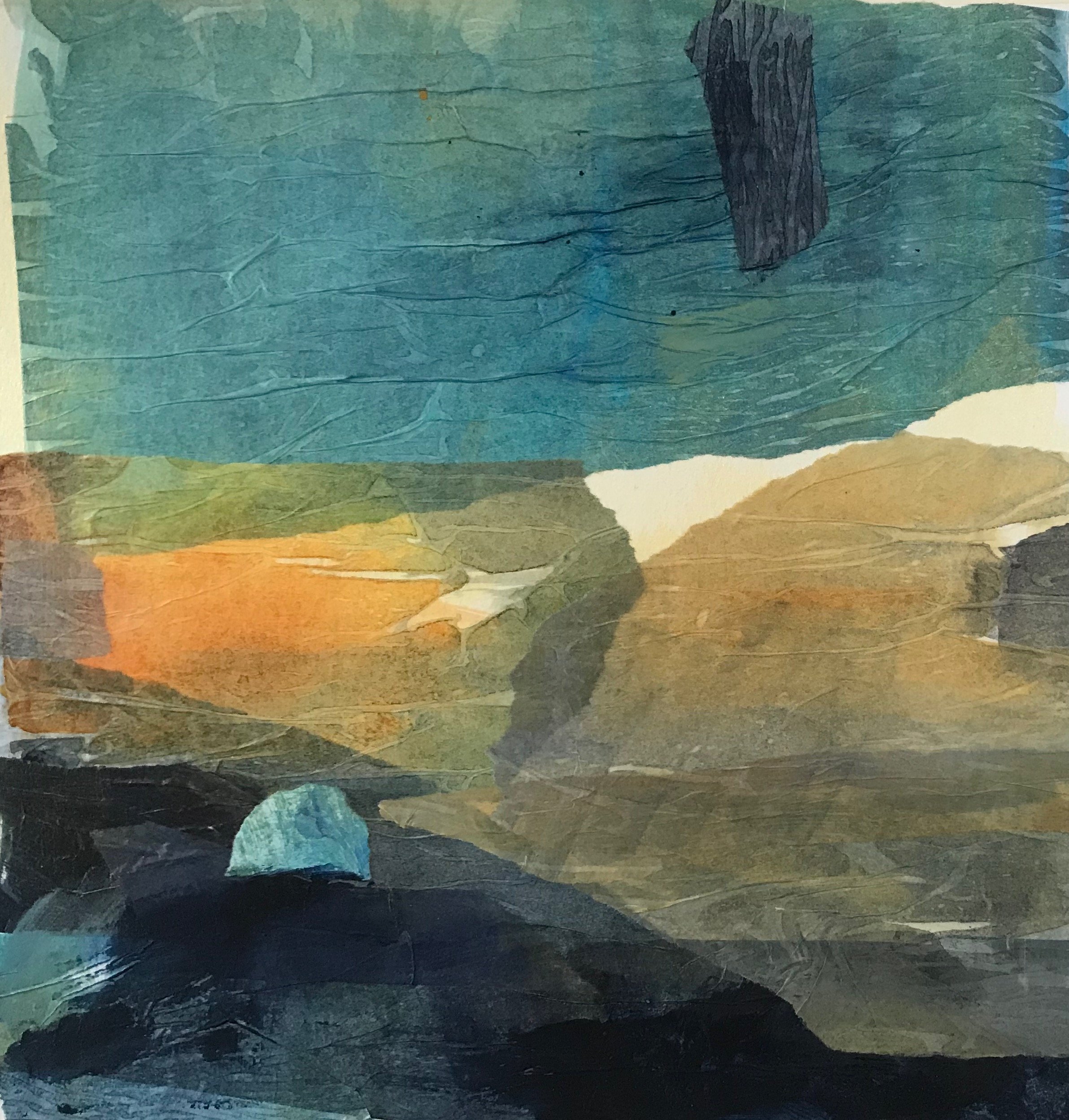 12” x 12” Mixed Media on Paper