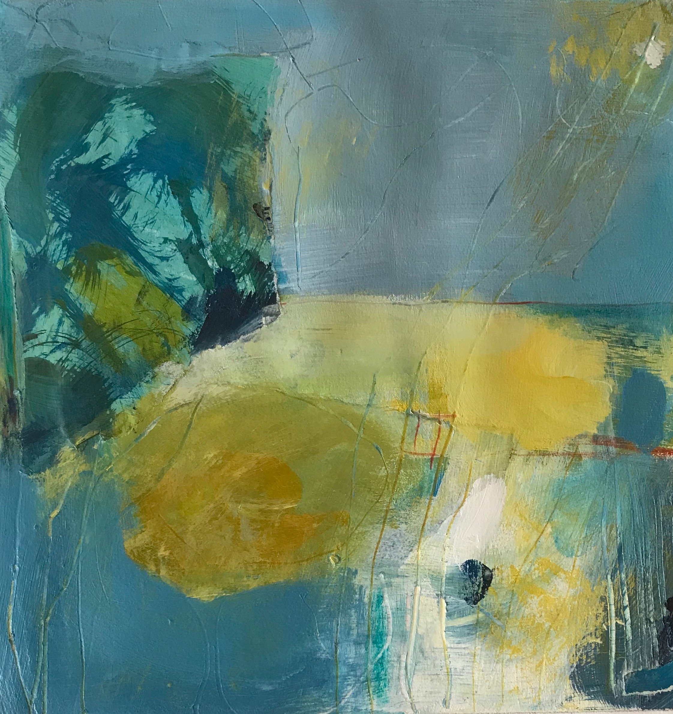 8” x 8” Mixed Media on Paper