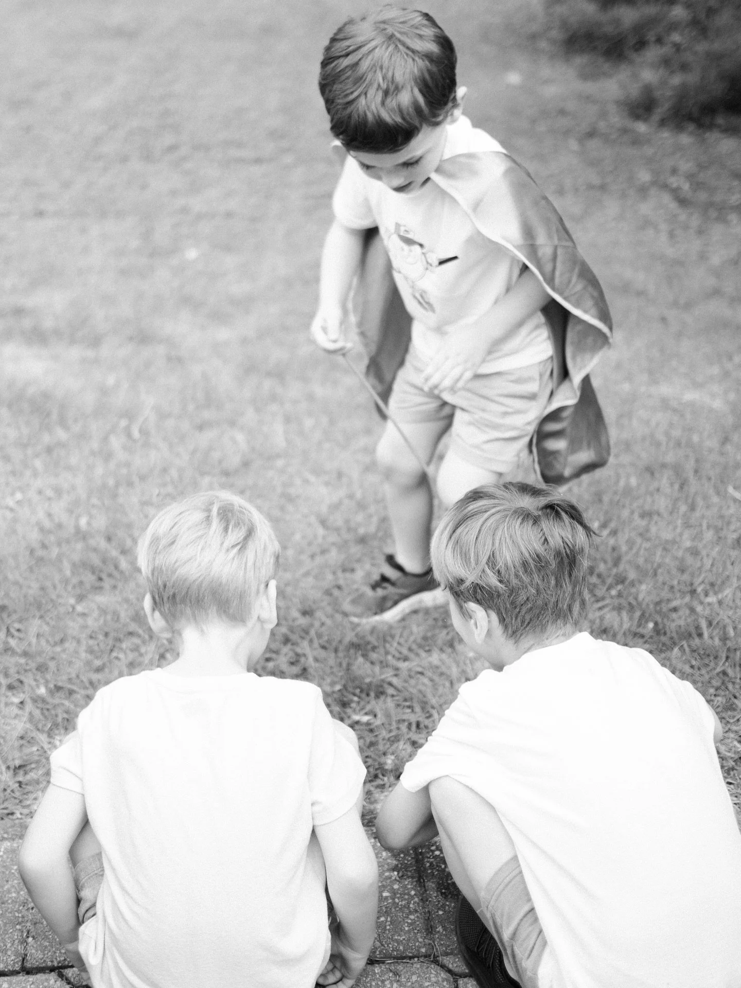 The magic of childhood - slow, bright, full of wonder.