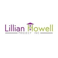 Lillian Howell Project Inc logo with purple and green text, featuring a stylized house icon.