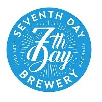 Seventh Day Brewery logo with "7th Day" text in blue circle