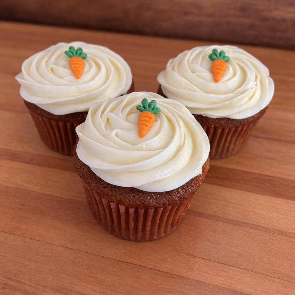 Bespoke Carrot Cupcakes